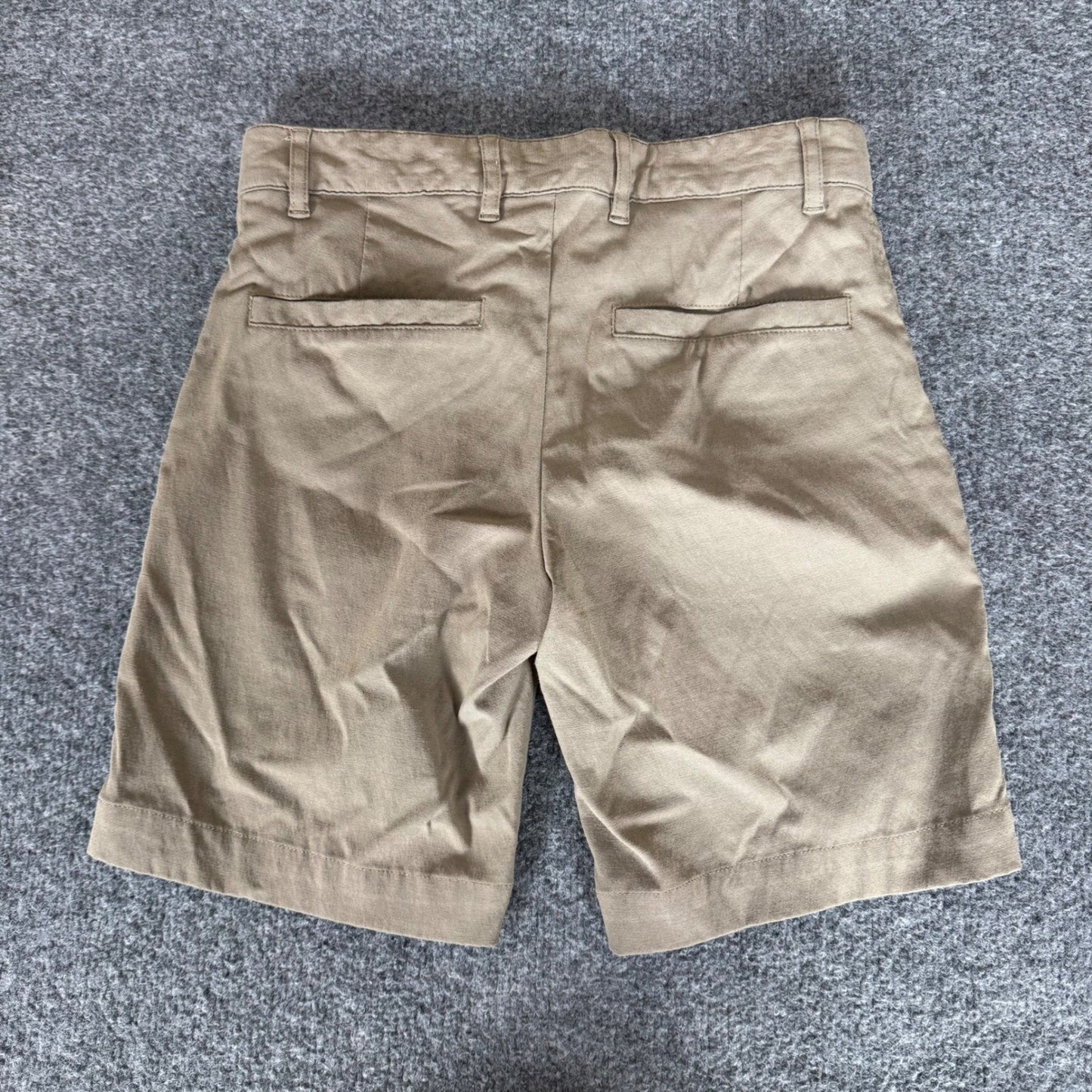 Outlier New Way Short Mens 28 Beige Stretch Nylon Tech Casual Travel Performance