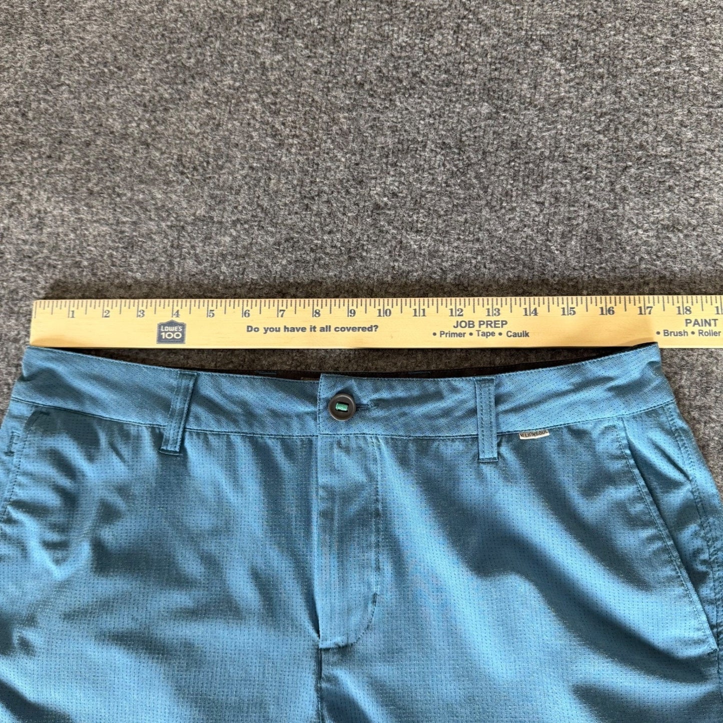 Linksoul Golf Shorts Mens 34 Blue Lightweight Athletic Casual Performance Fit