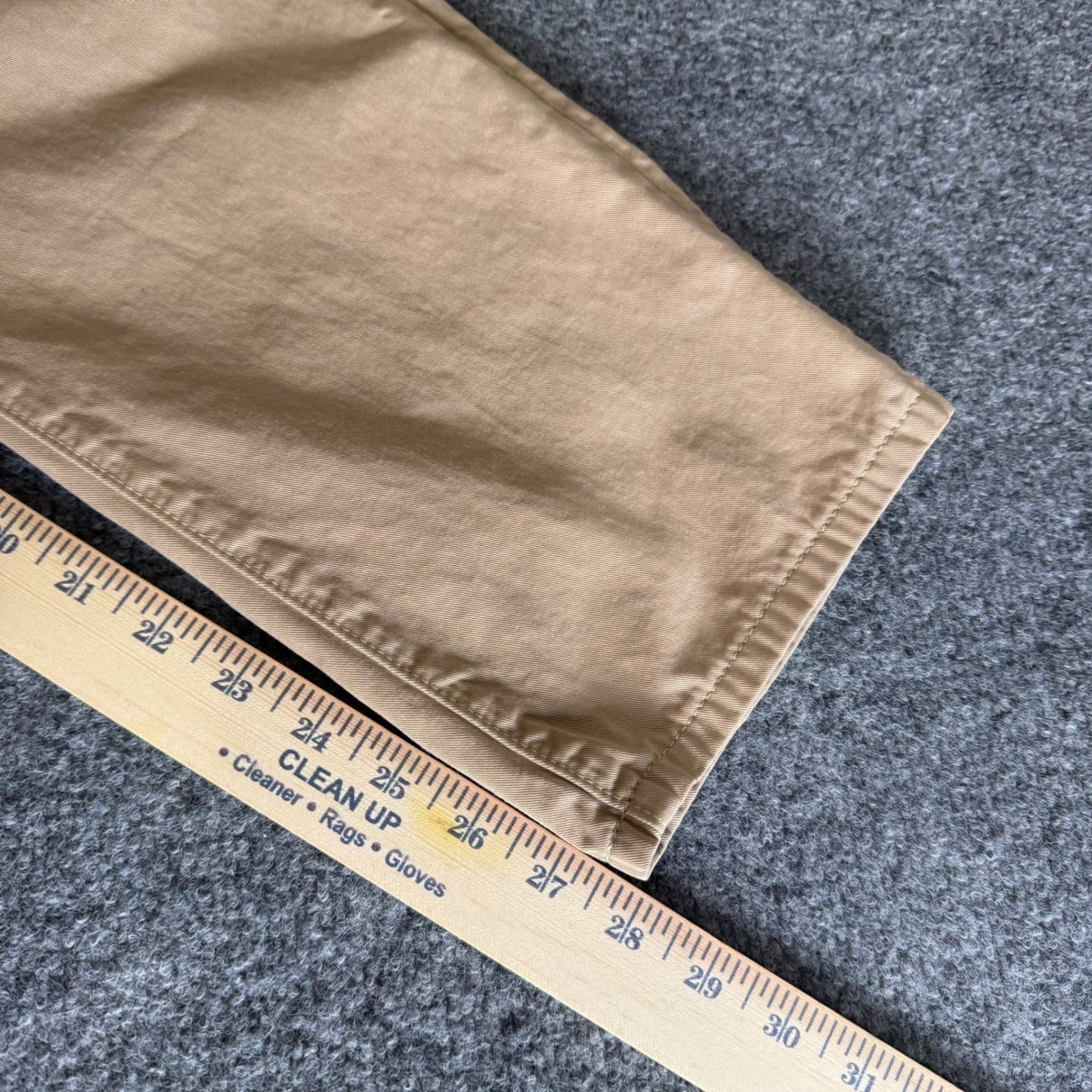 Rag & Bone Pants Mens 36x28 Beige Cotton Chino Straight Leg Casual Everyday