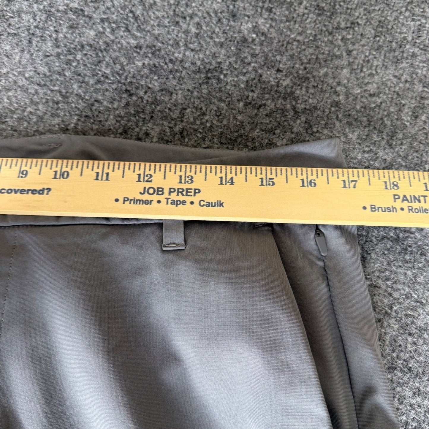 Lululemon Commission Pant Classic Grey Tech Chino Mens 34x34 Stretch Golf Office