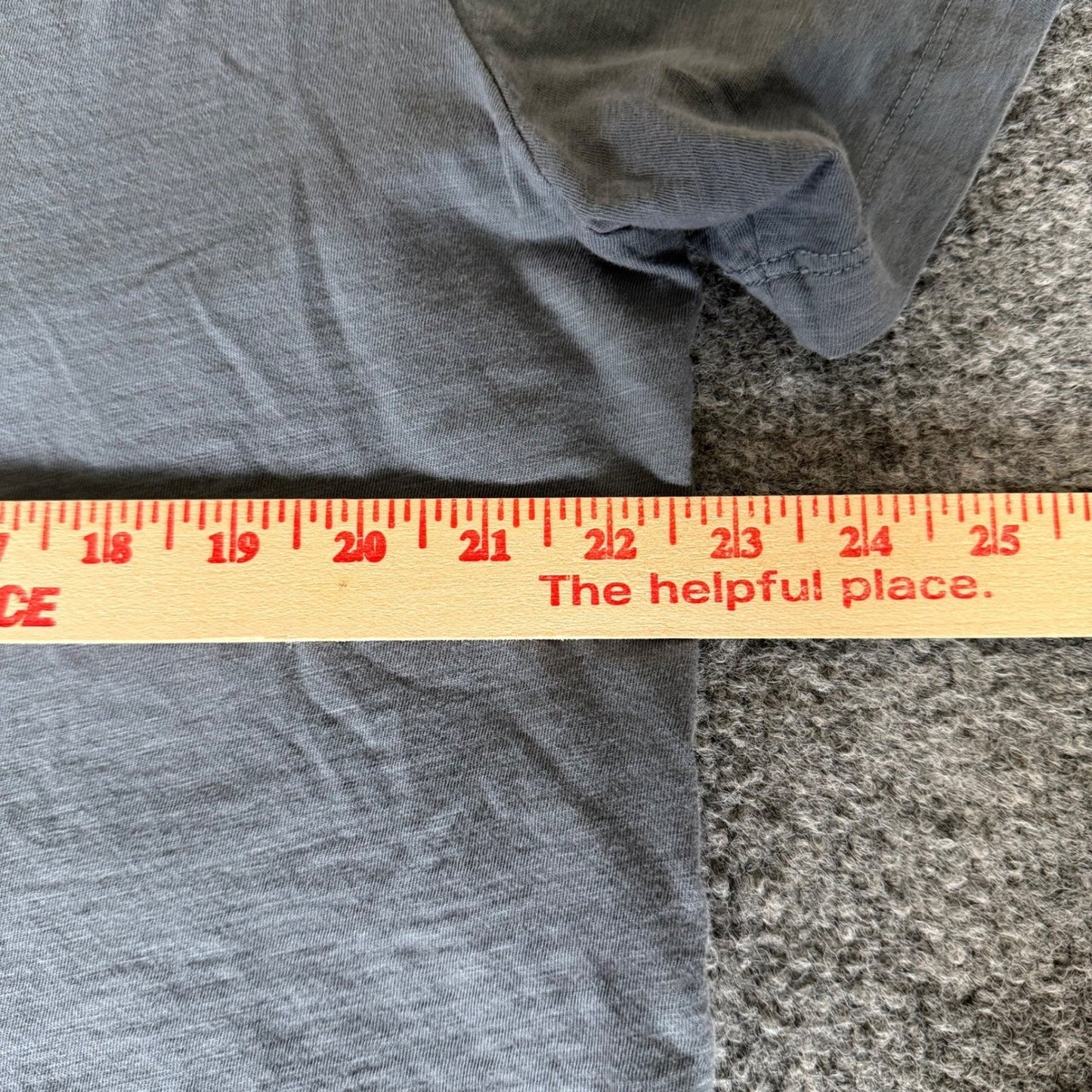 Todd Snyder Homespun Jersey Polo Shirt Mens XL Gray Short Sleeve Top Made in USA