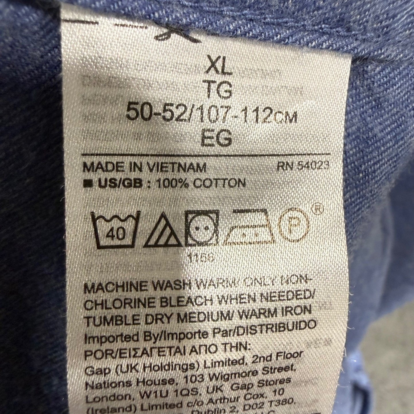 Banana Republic Mens XL Blue Flannel Slim Fit Button Up Long Sleeve Soft Casual