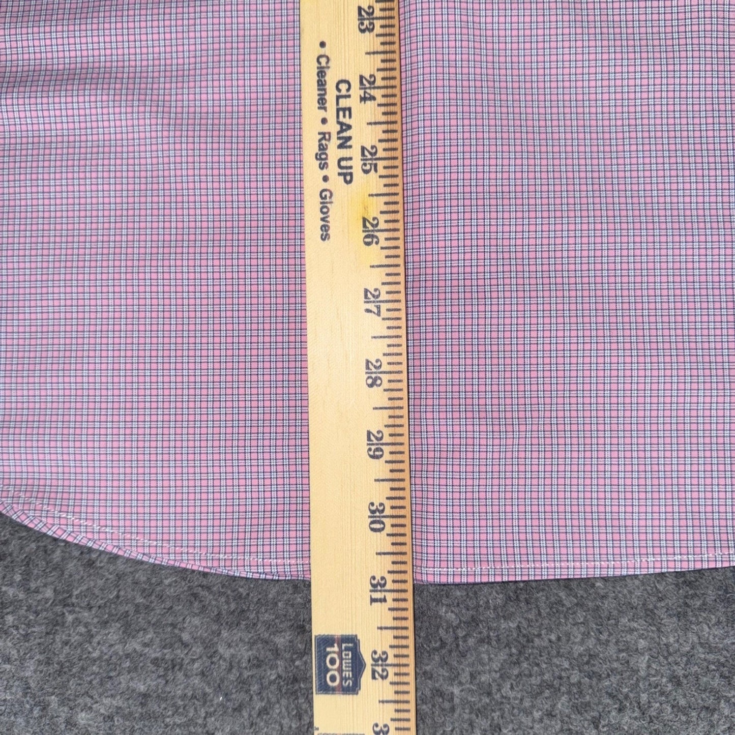 Peter Millar Summer Comfort Shirt Mens L Plaid Long Sleeve Button Down Stretch