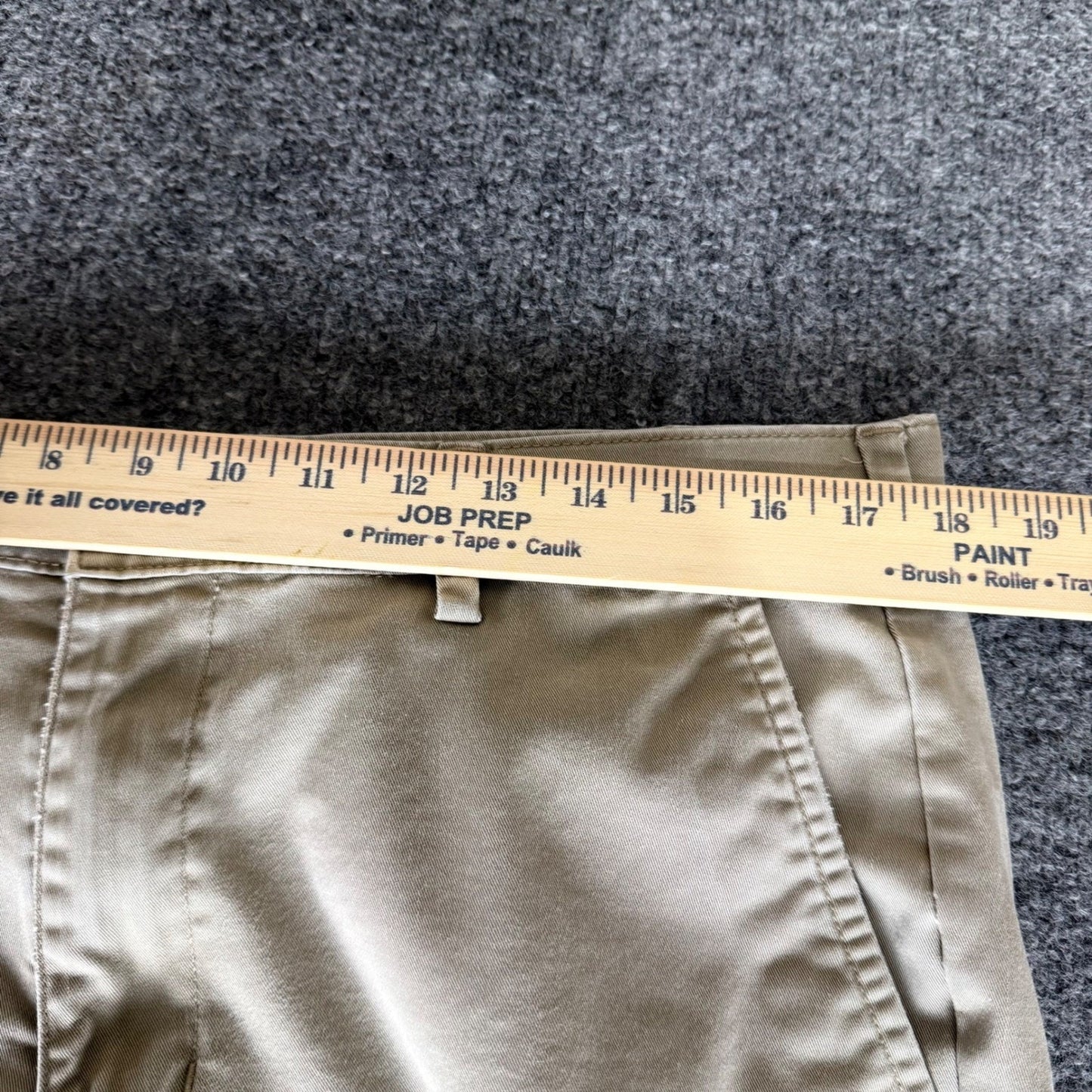 Duluth Trading 40 Grit Mens Pants 36x30 Beige Rugged Workwear Utility Durable