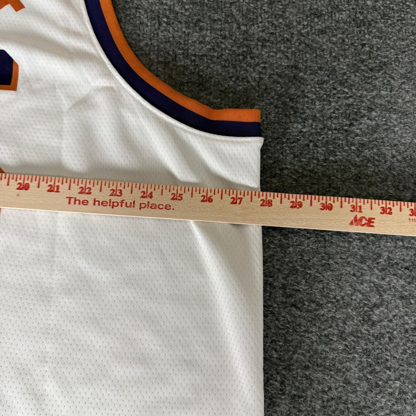 Nike NBA Phoenix Suns Kevin Durant Jersey Mens 3XL White Dri-Fit Basketball