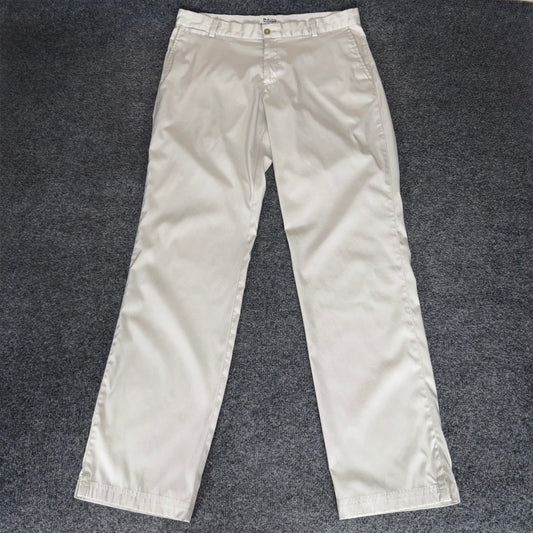 Nike Golf Mens Pants Beige 34x34 (Fits 35x33) Performance Stretch Chino Athletic