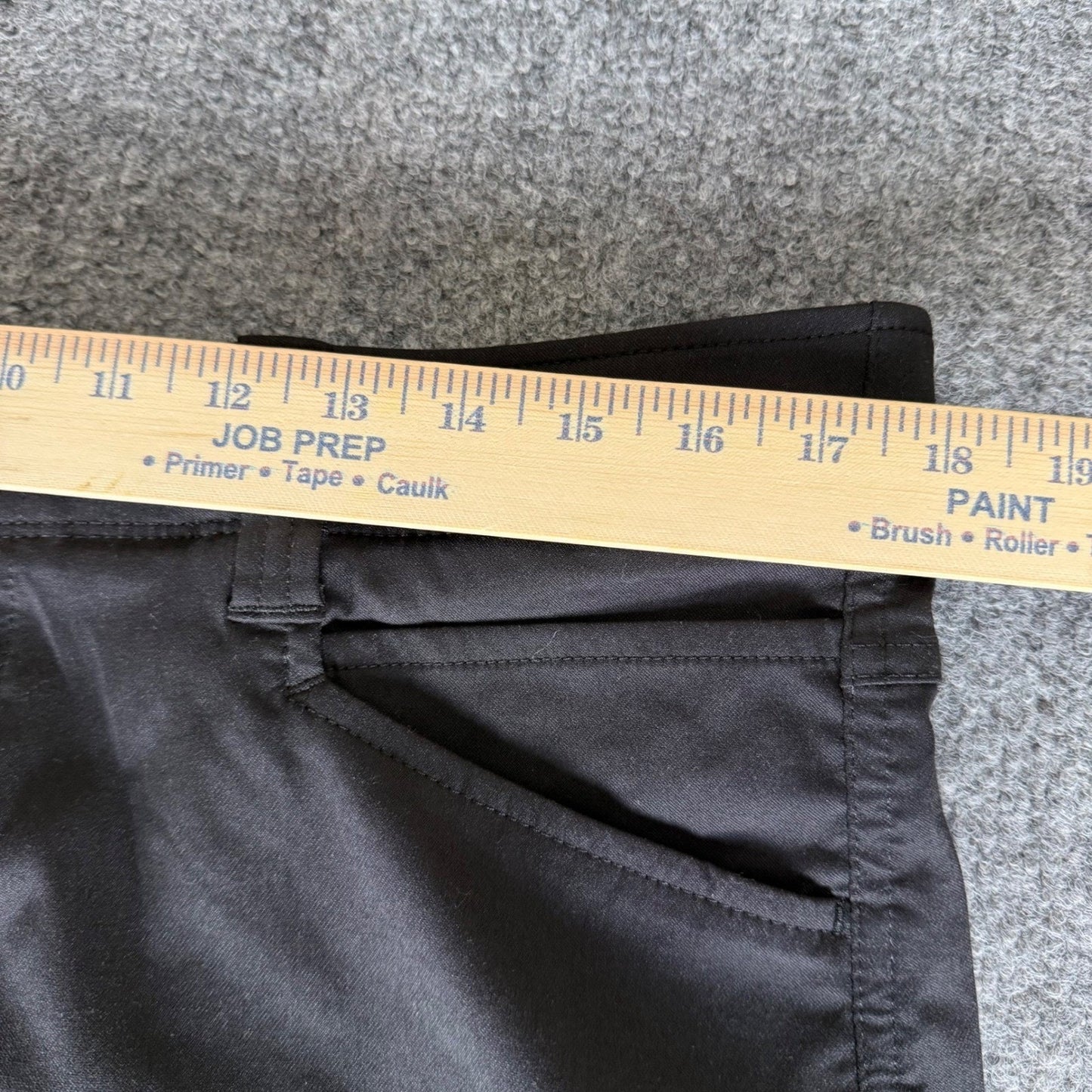 Wrangler Authentics Cargo Shorts Mens 36 Black Utility Casual Outdoor Everyday