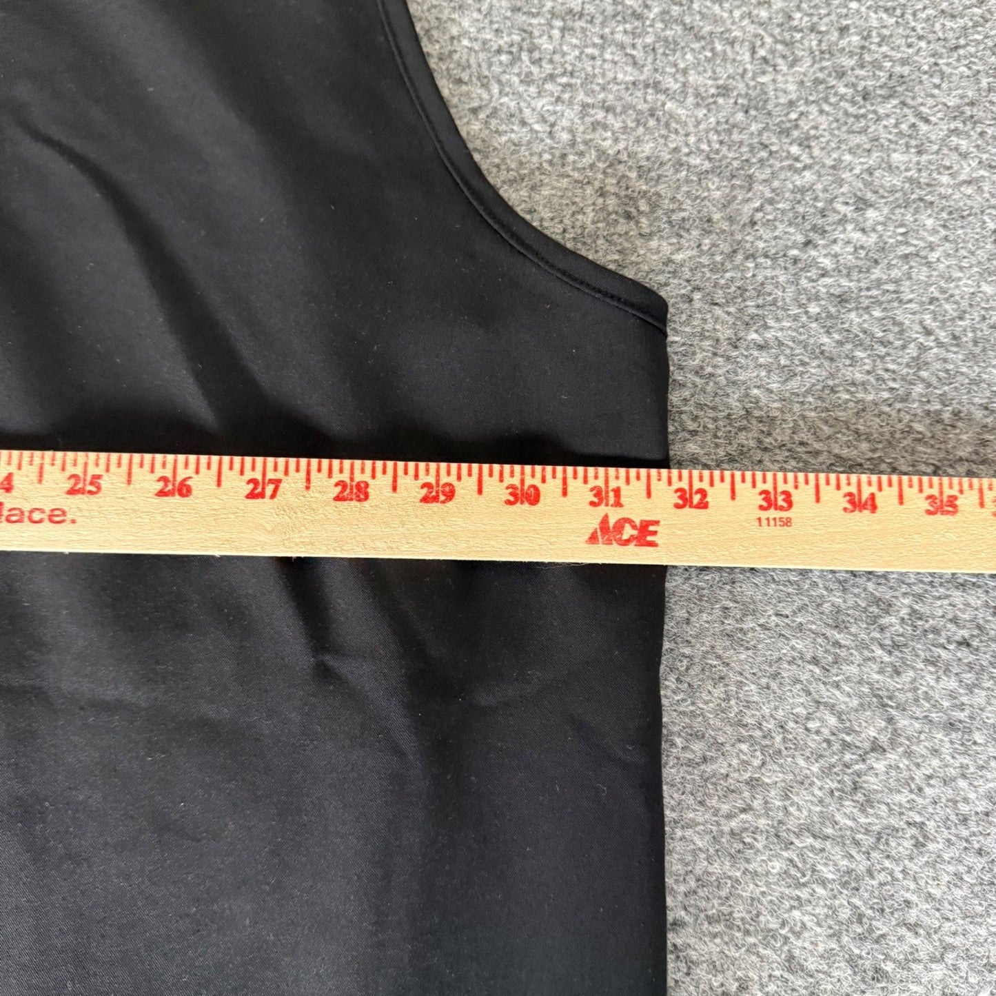 FIGS Rafaela Sleeveless Scrub Top Womens 4XL Black Nursing Medical Uniform Work