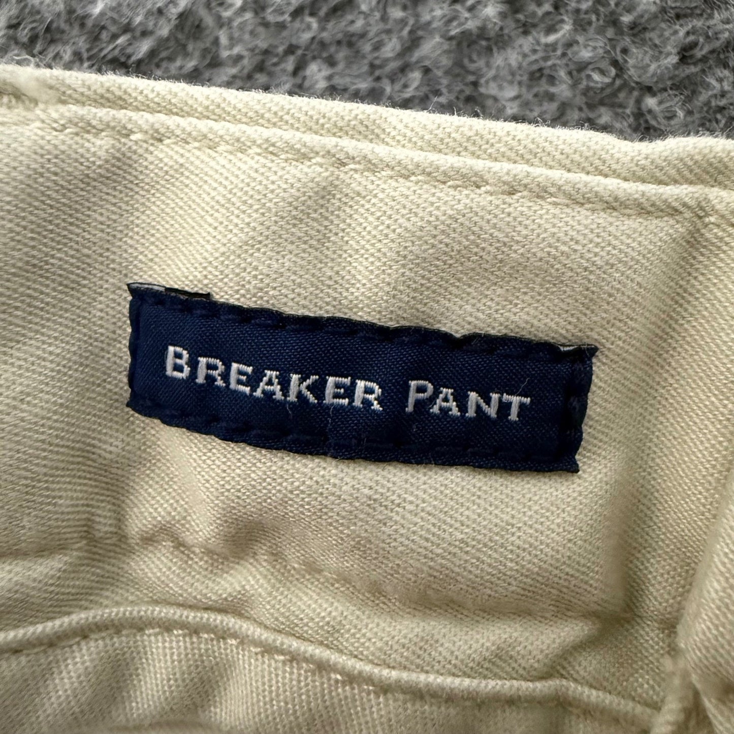 Vineyard Vines Breaker Pant Mens 35x30 Khaki Beige Cotton Blend Casual Chino