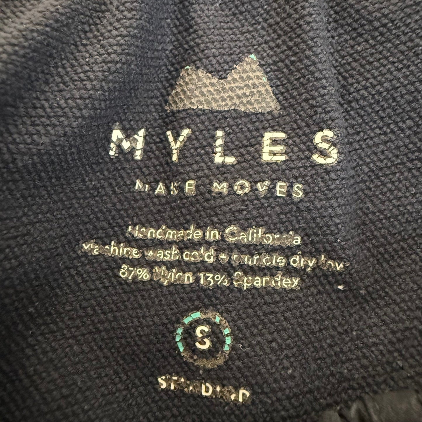 Myles Make Moves Shorts Mens Small Gray Athletic Training Workout Gym Activewear