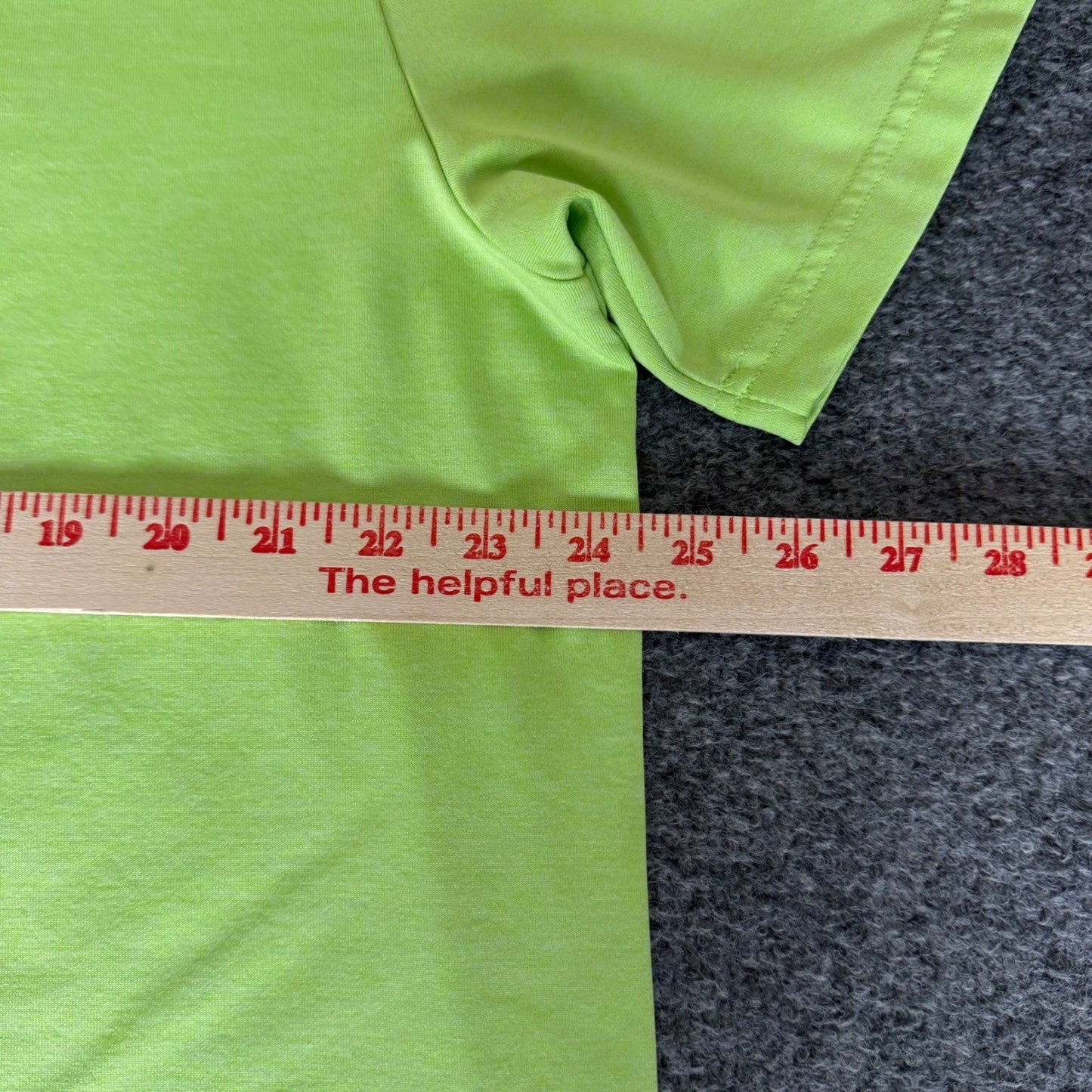 Under Armour Playoff Polo Shirt Mens XXL Neon Green Loose Fit Golf Performance