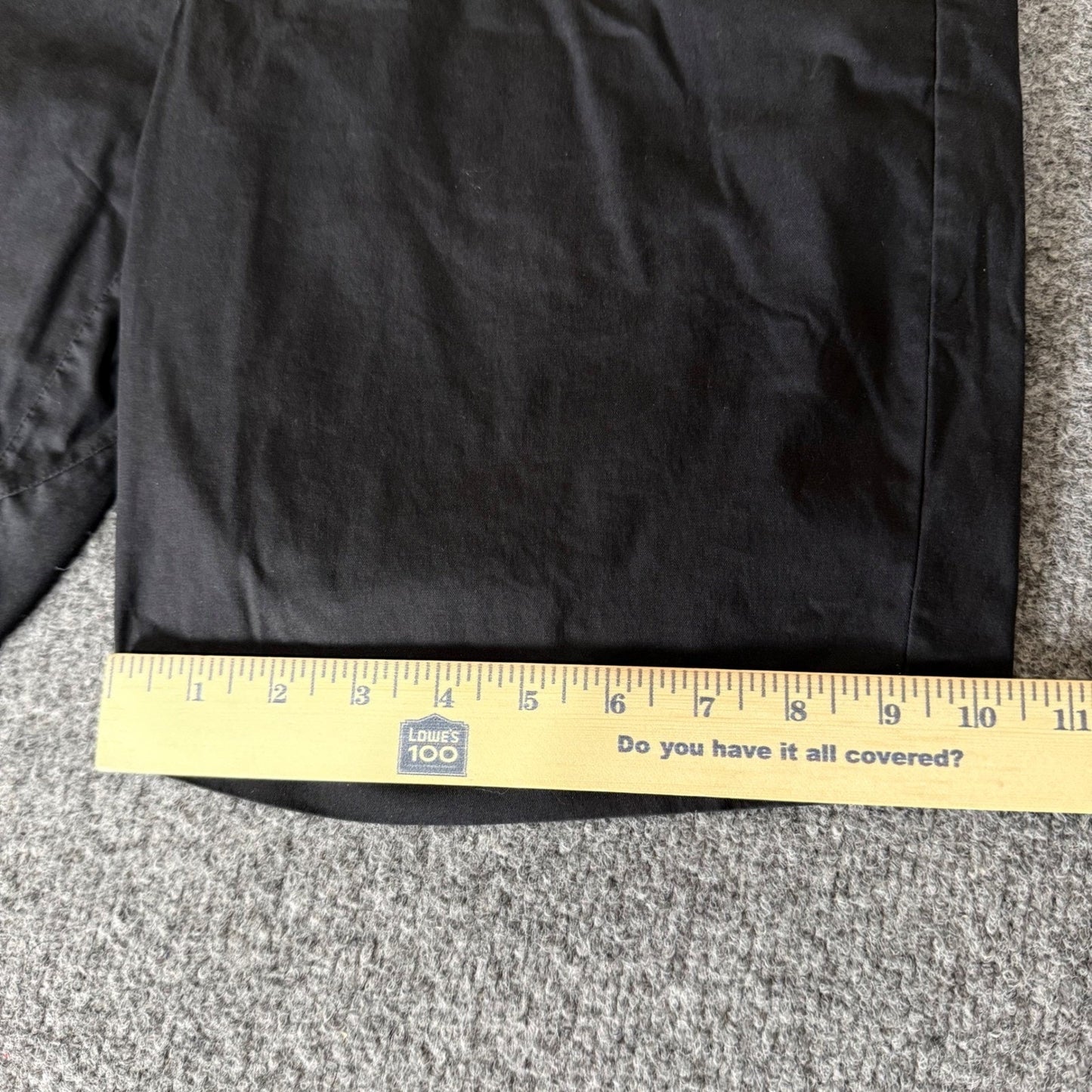 Lululemon Commission Mens Shorts Black Size 32 Chino Golf Casual Performance