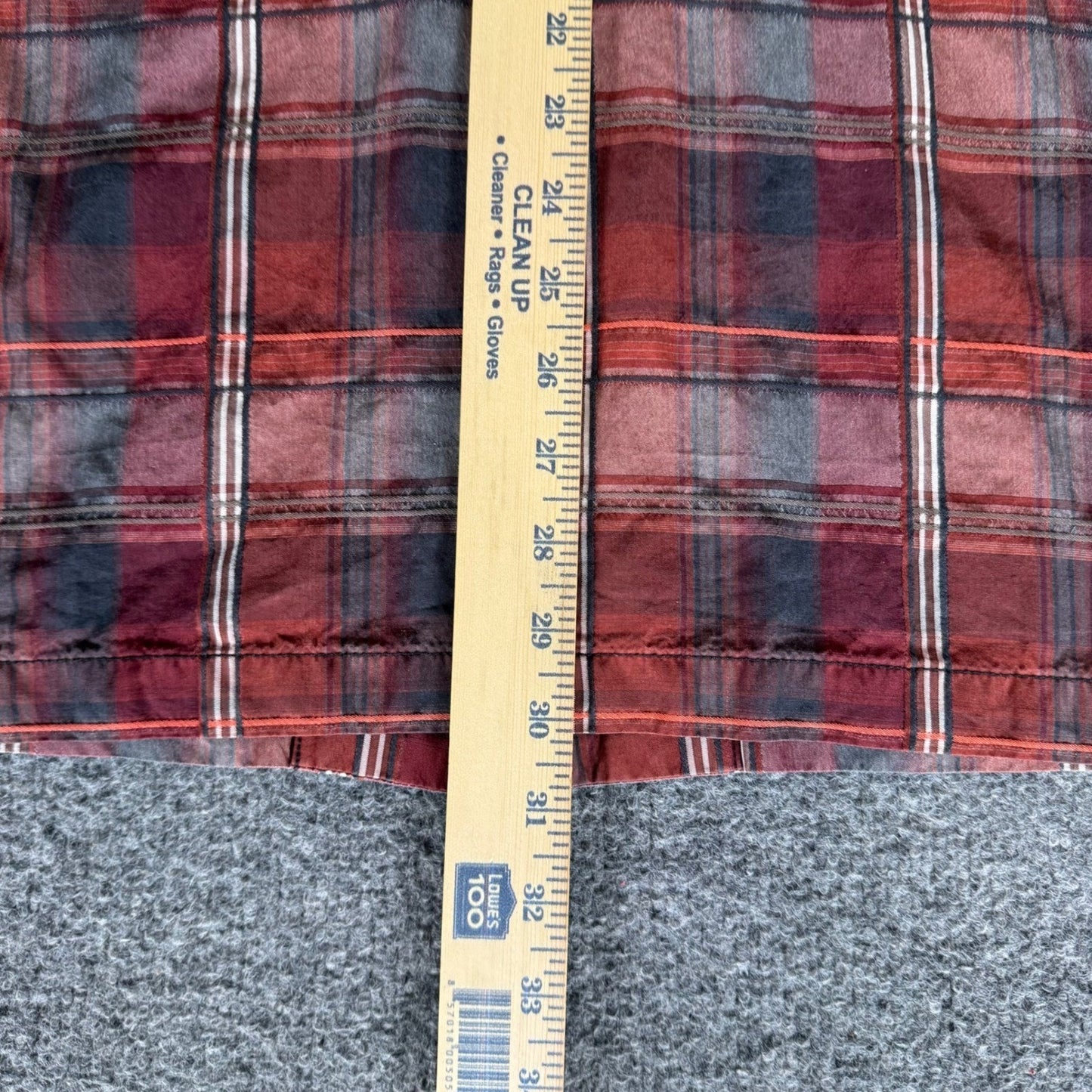 Tommy Bahama Mens XXL Red Plaid 100% Silk Short Sleeve Button Shirt Casual Camp