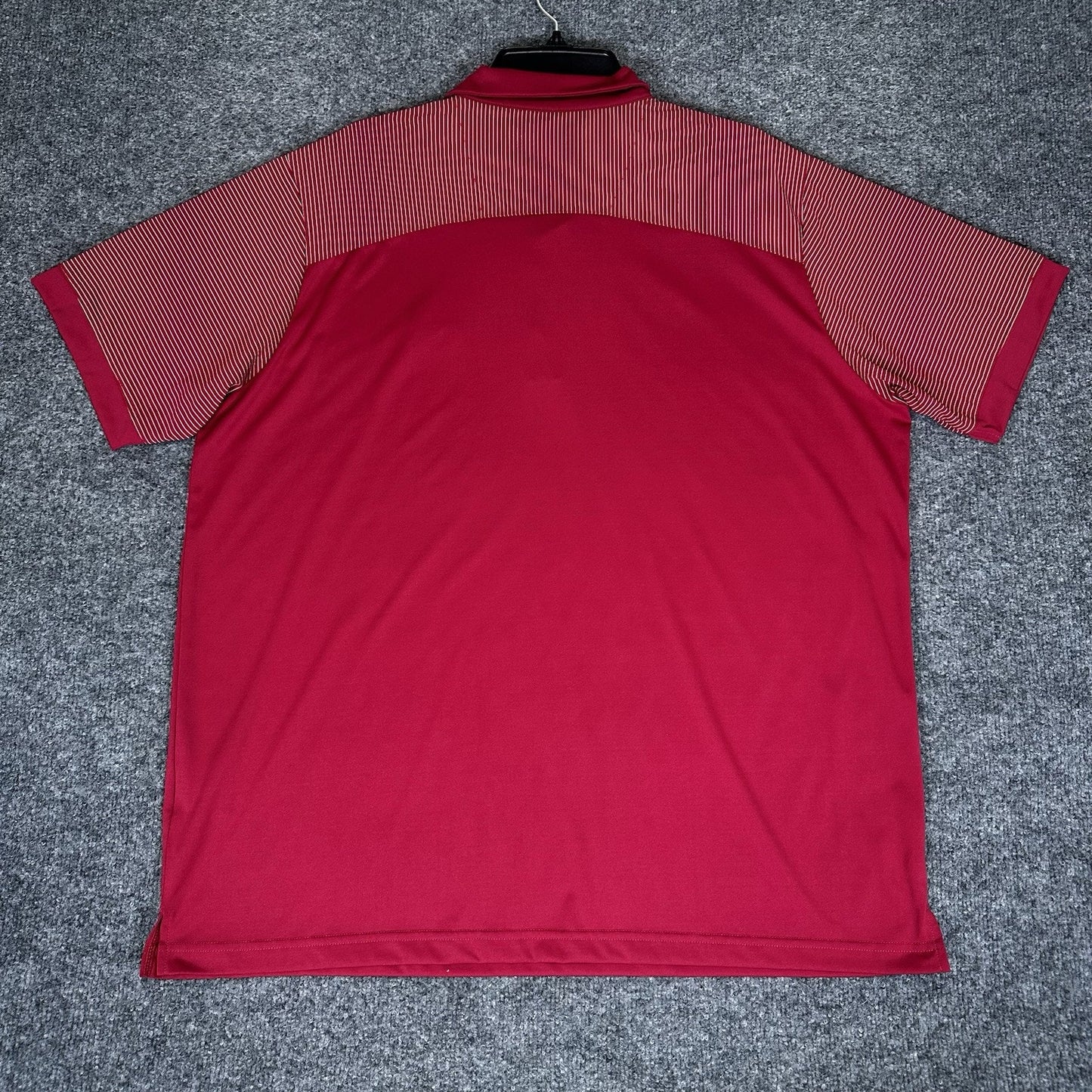 Alabama Crimson Tide Polo Shirt Mens XL Red Short Sleeve College Stretch Adult
