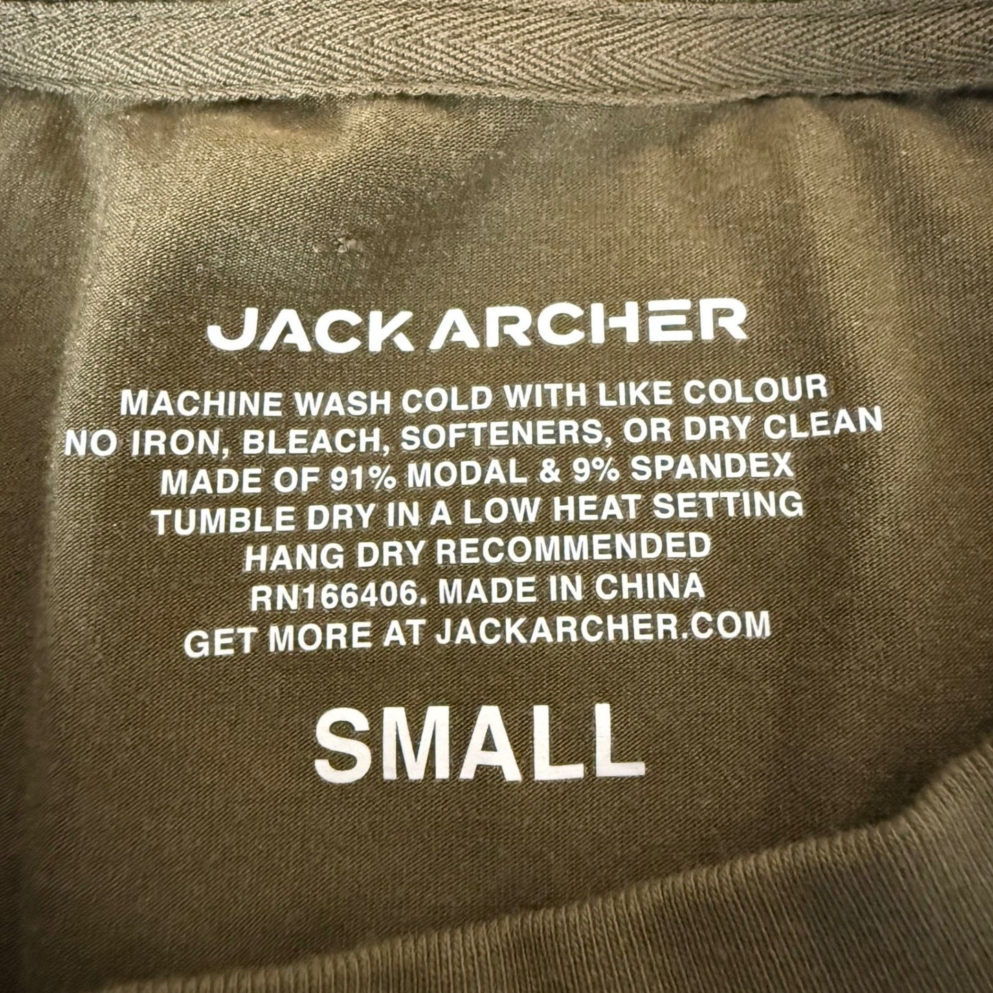 Jack Archer Active Shirt Small Athletic Training Gym Workout Performance Tee