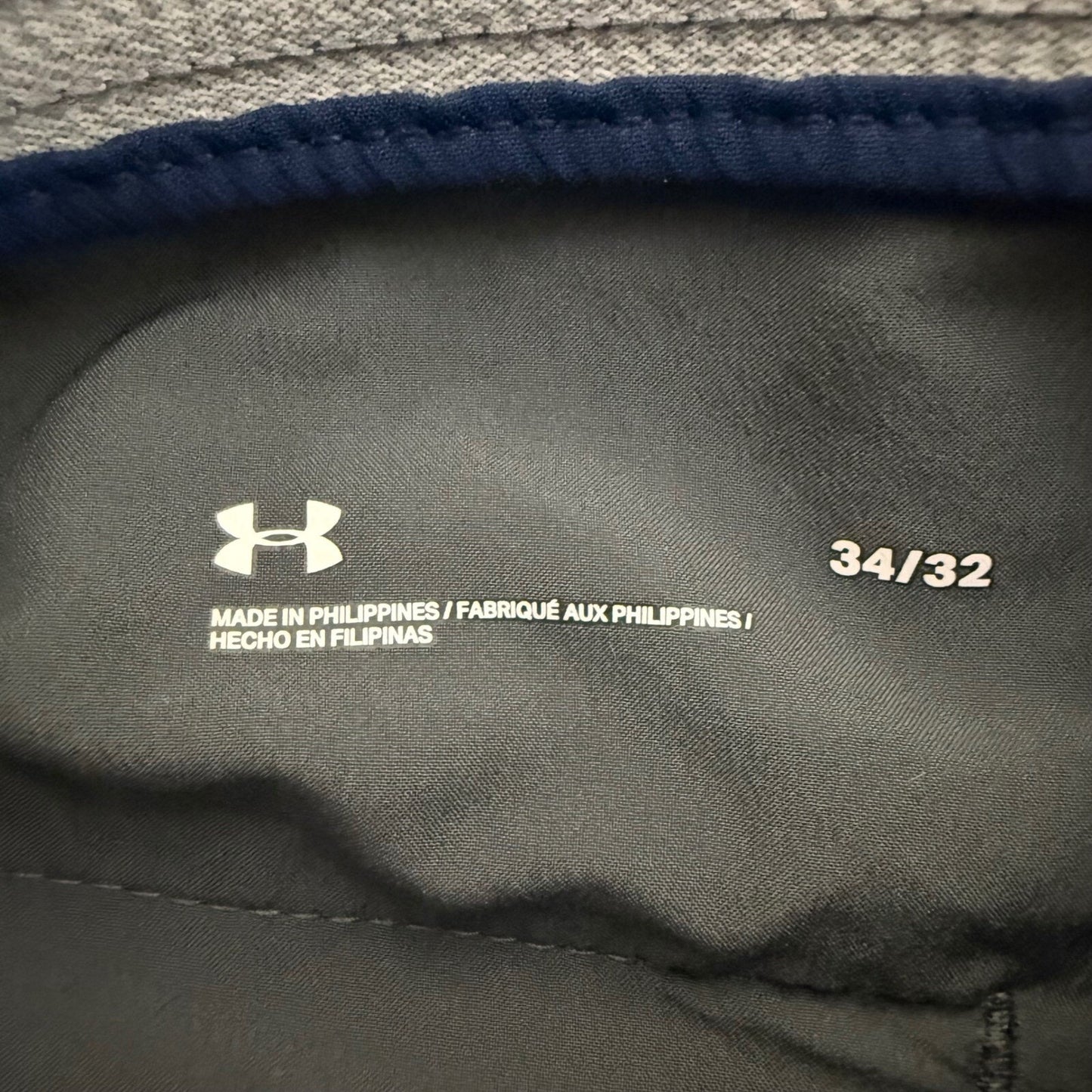 Under Armour Golf Pants Mens 32x32 Blue Performance Casual Chino Stretch