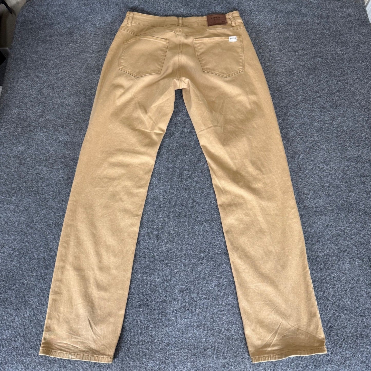 Barbell Apparel Pants Mens 32x32 Beige Chino Straight Leg Casual Stretch Fit