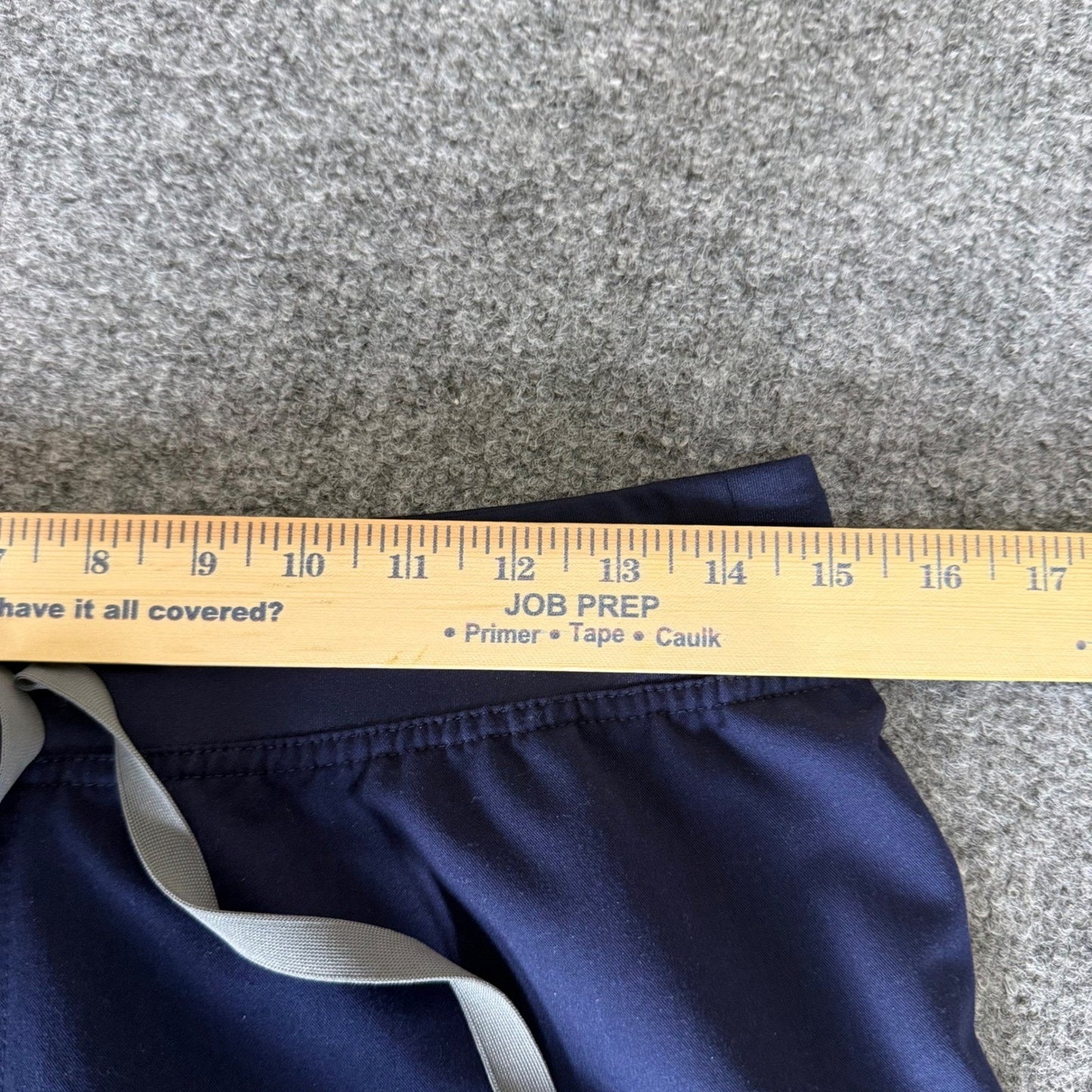 FIGS Livingston Scrub Pant Womens Small Petite Navy Blue Medical Stretch Uniform