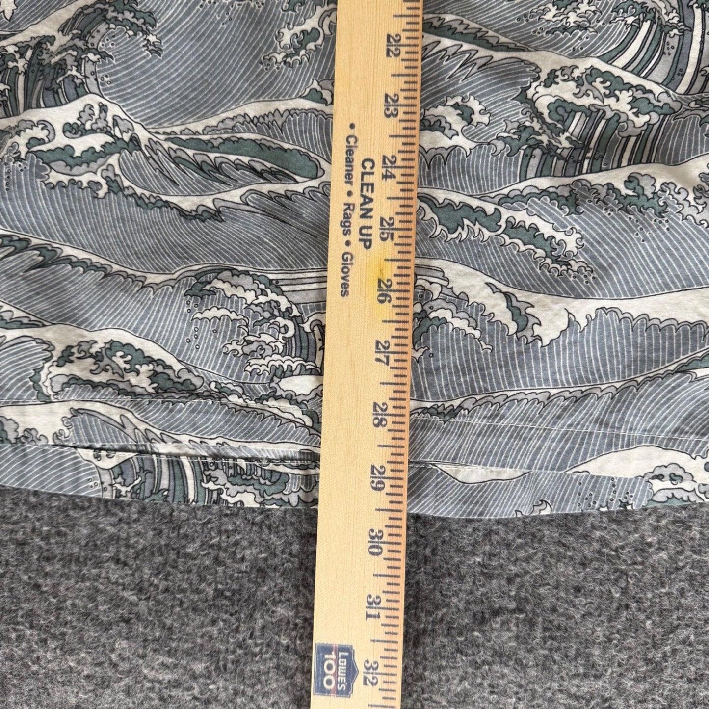 Cooke Street Hawaiian Shirt Mens Large Tropical Waves Button Up Aloha Vacation