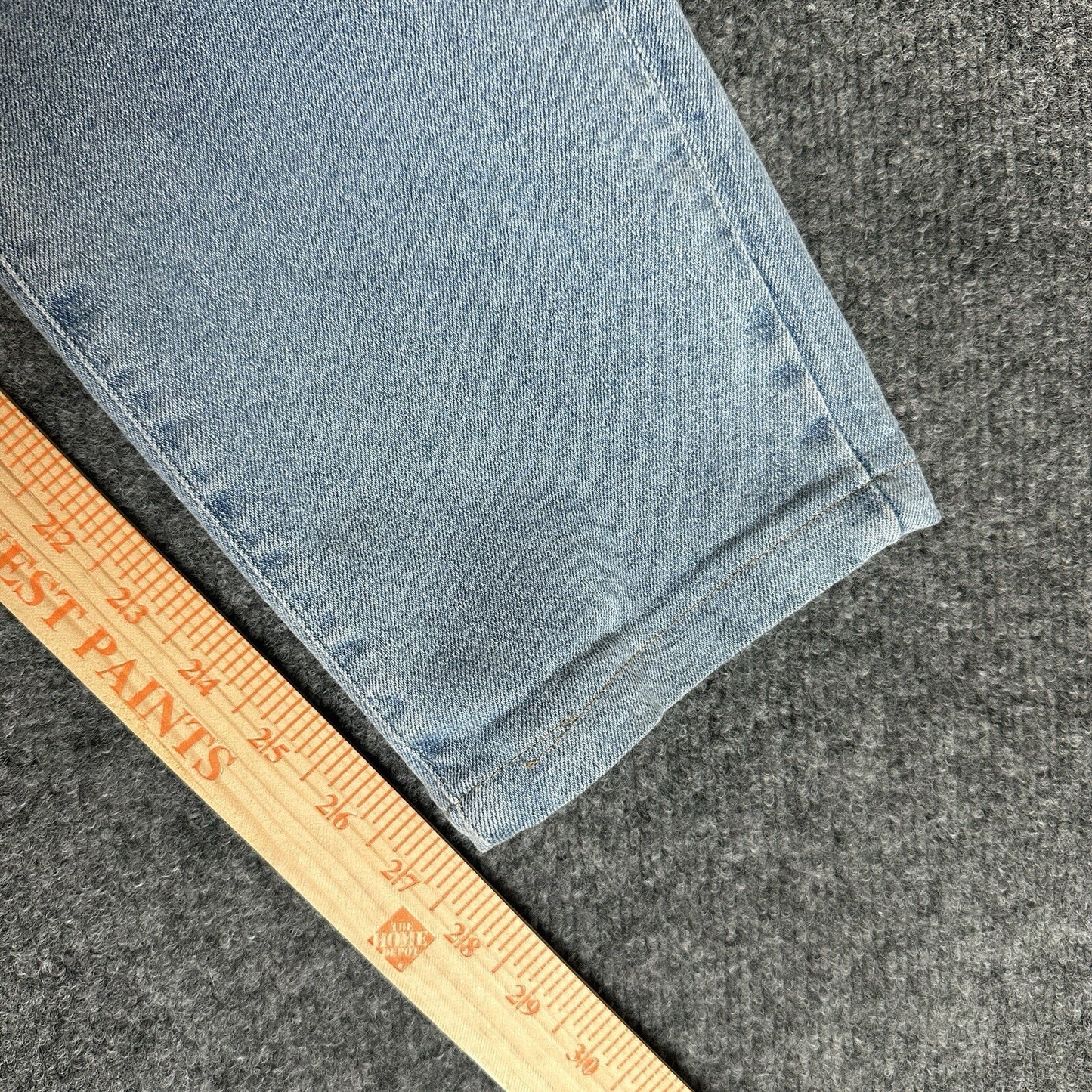 Mavi Jeans James Skinny Mens 37x27.5 Blue Denim Pants Light Wash Casual Mid Rise