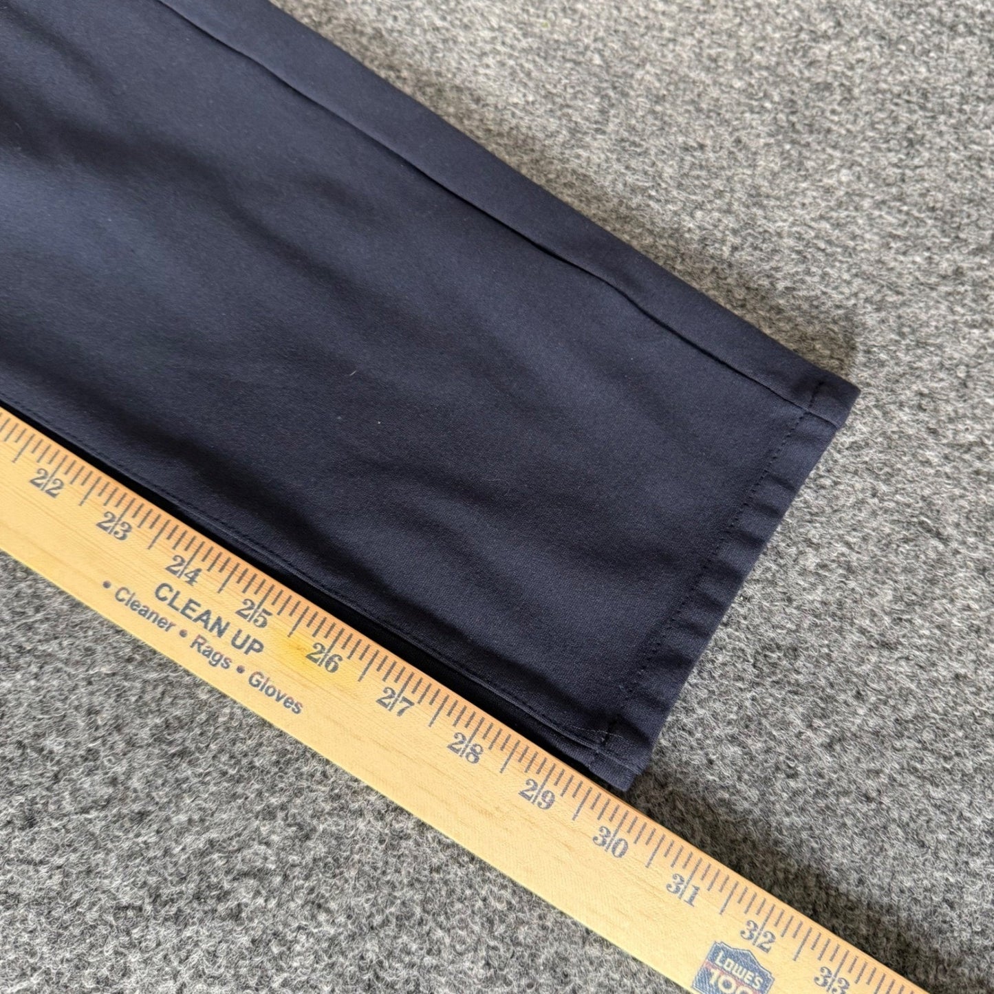 Paige Mens 30x30 Blue Rayon Blend Stretch Flat Front Chino Pants Casual Comfort