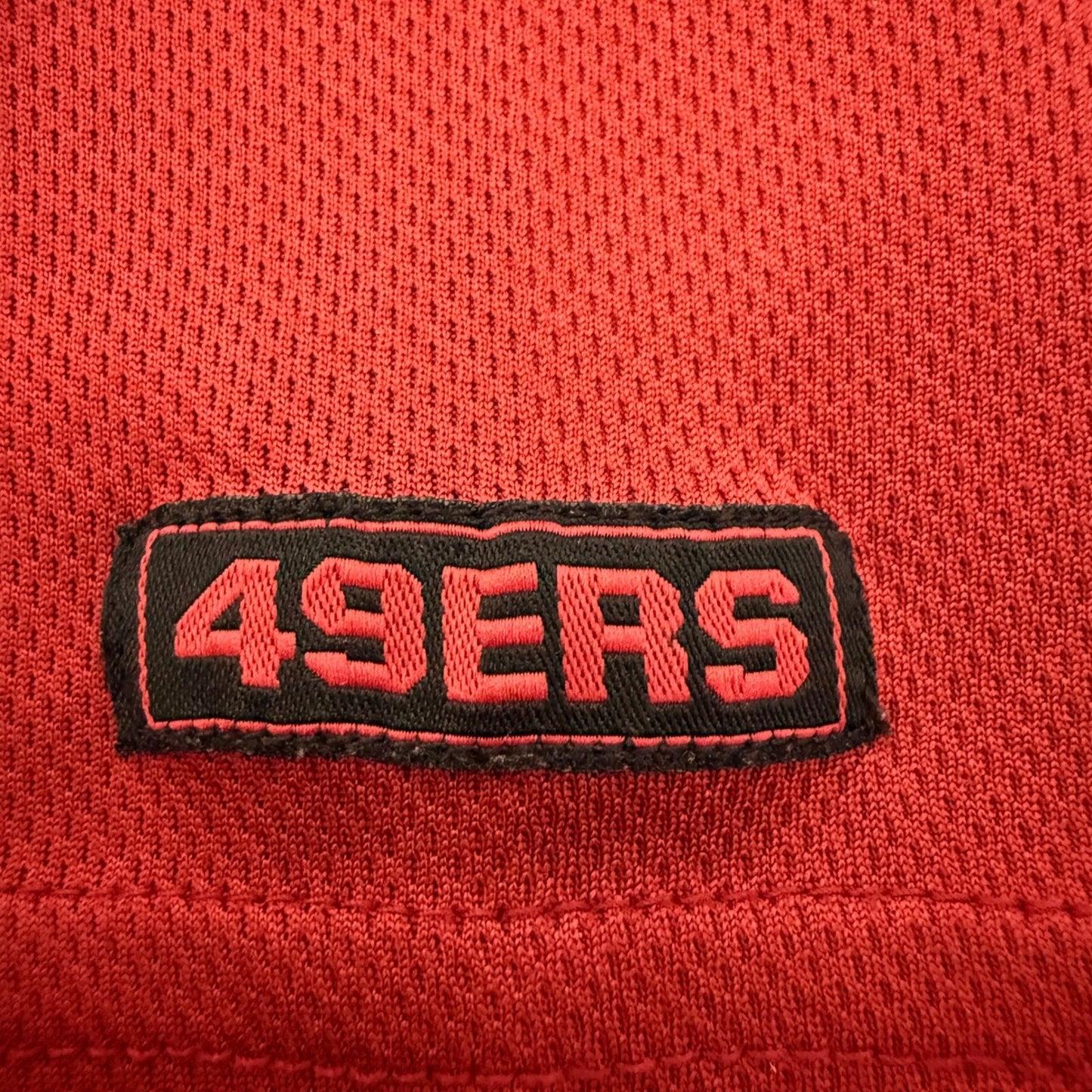 San Francisco 49ers Polo Shirt 3XL Mens Red Short Sleeve NFL Football