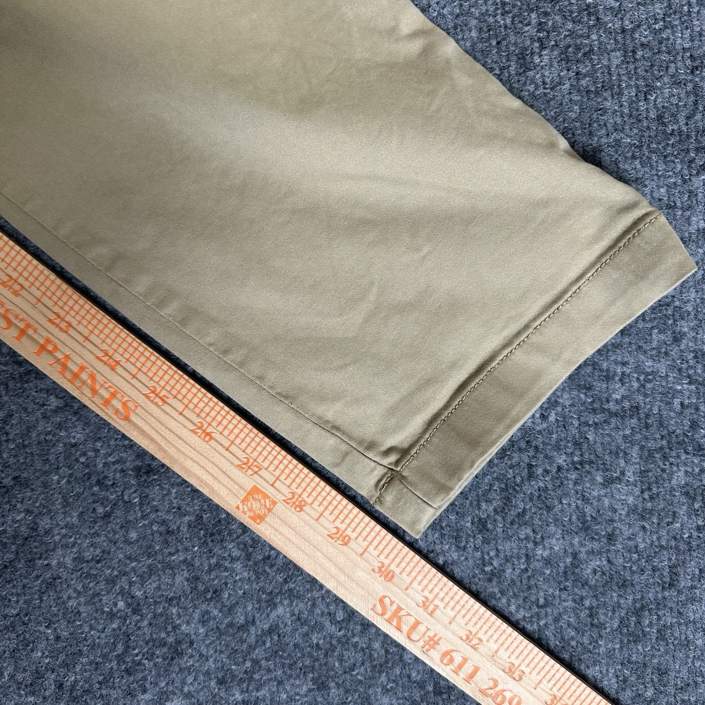 Mavi Jeans Edward Mens 34x30 Beige Relaxed Chino Straight Pants Mid Rise Adult