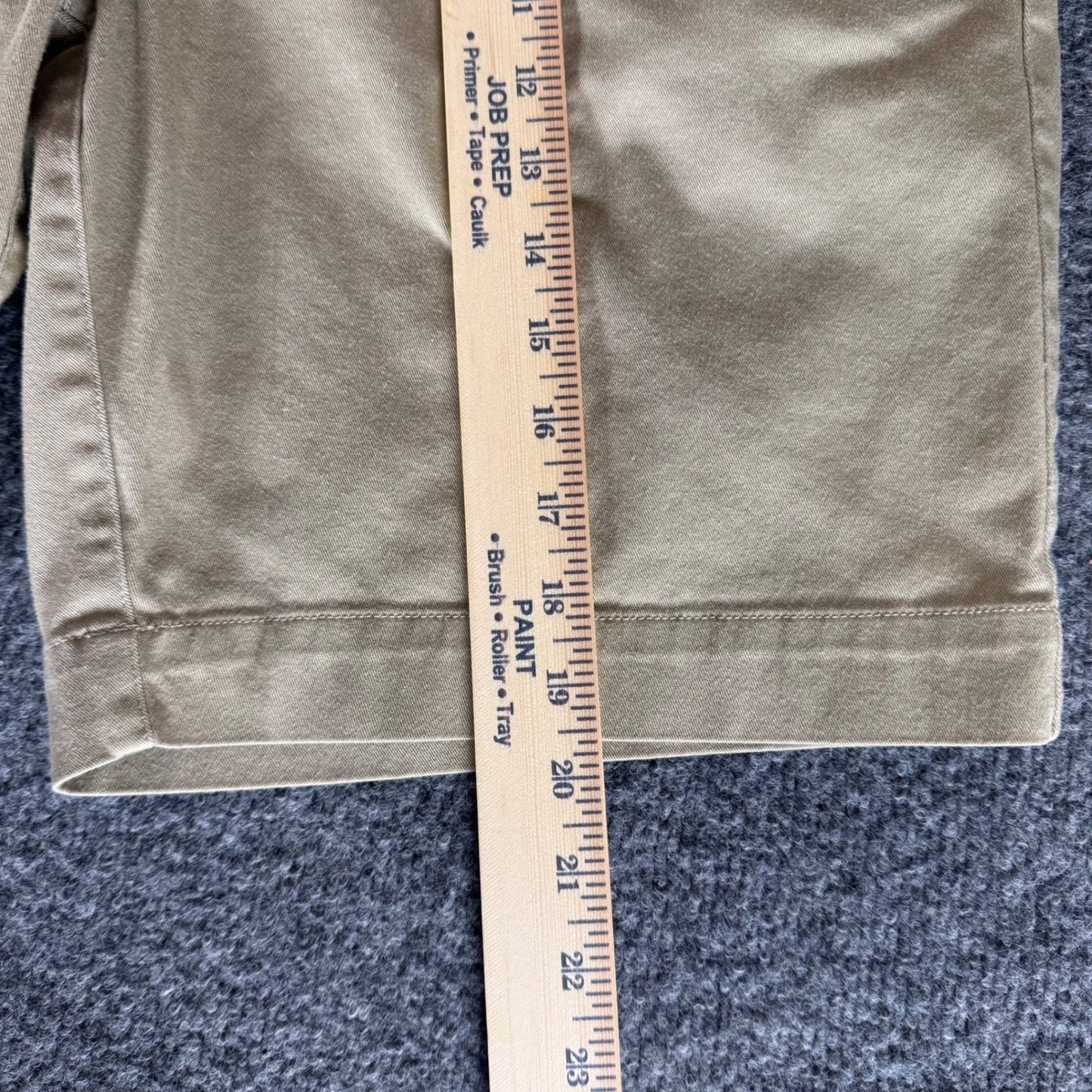 RVCA Week-End Fit Shorts Mens 36 Tan Khaki Casual Streetwear Skate Chino