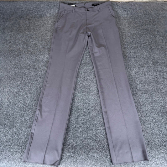 Dunning Golf Pants Men's 32x00 Gray Stretch Performance Dress Casual Trousers