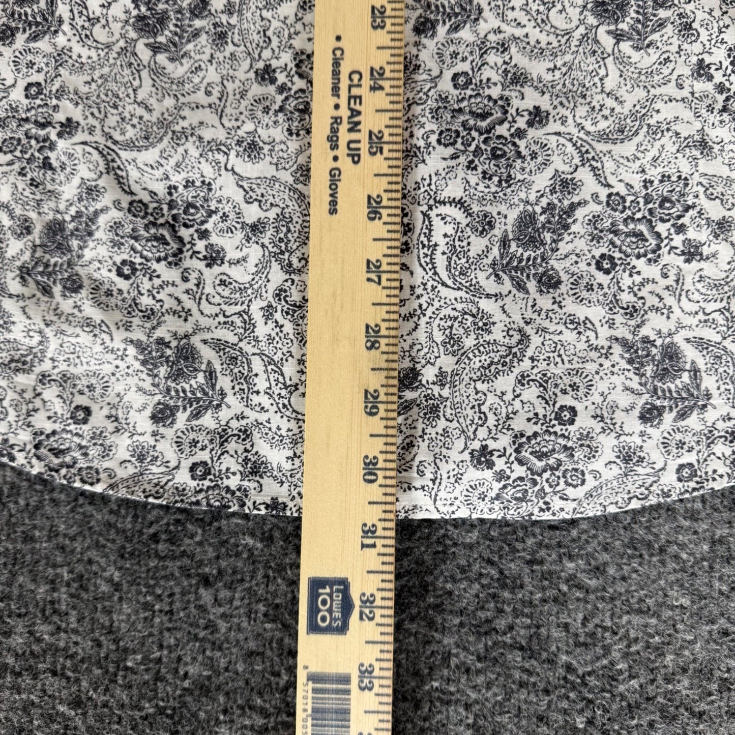 John Varvatos USA Shirt Mens Large Floral Paisley Short Sleeve Button Up Casual