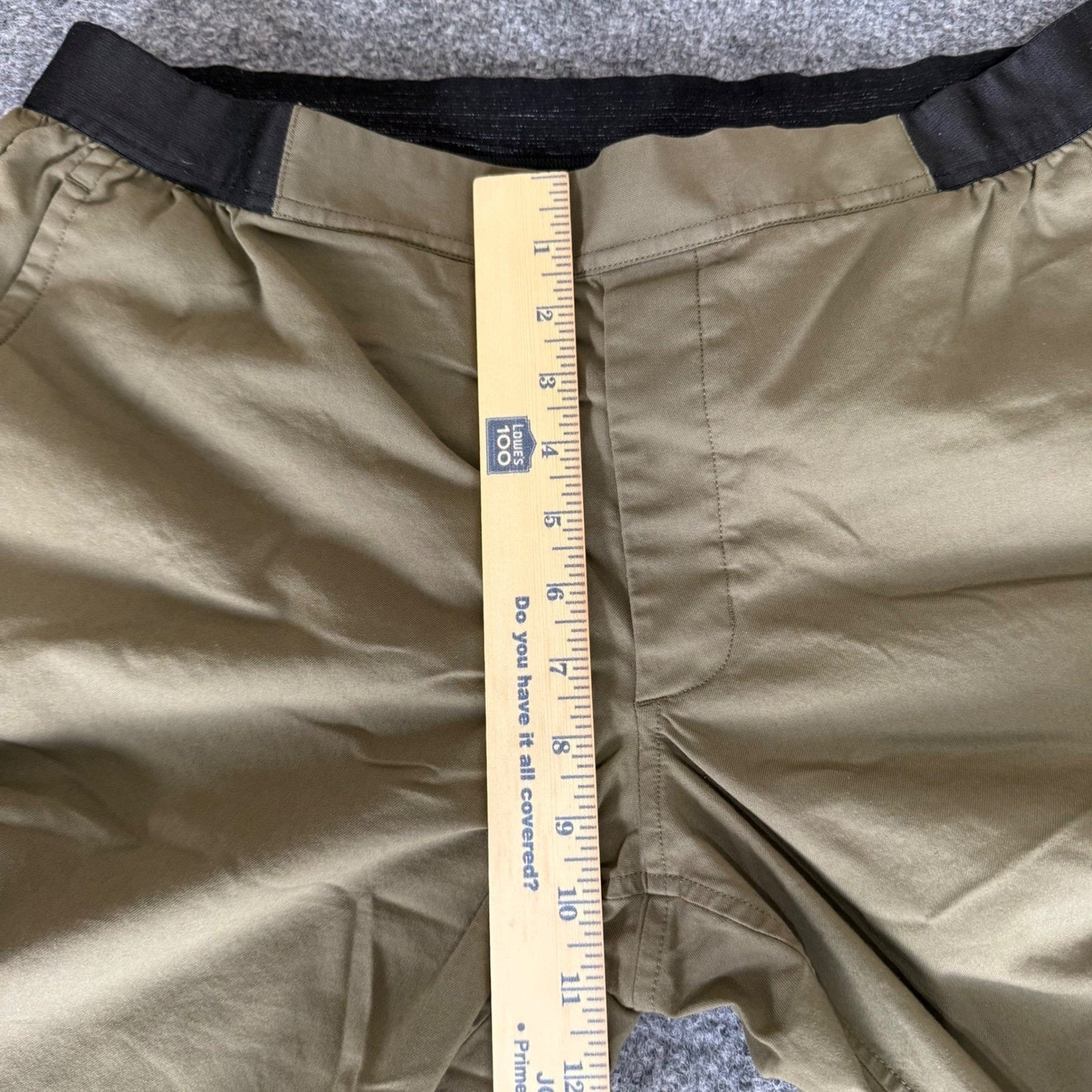 Kit and Ace Navigator Jogger Mens 34x30 Olive Green Pants Technical Stretch Gym