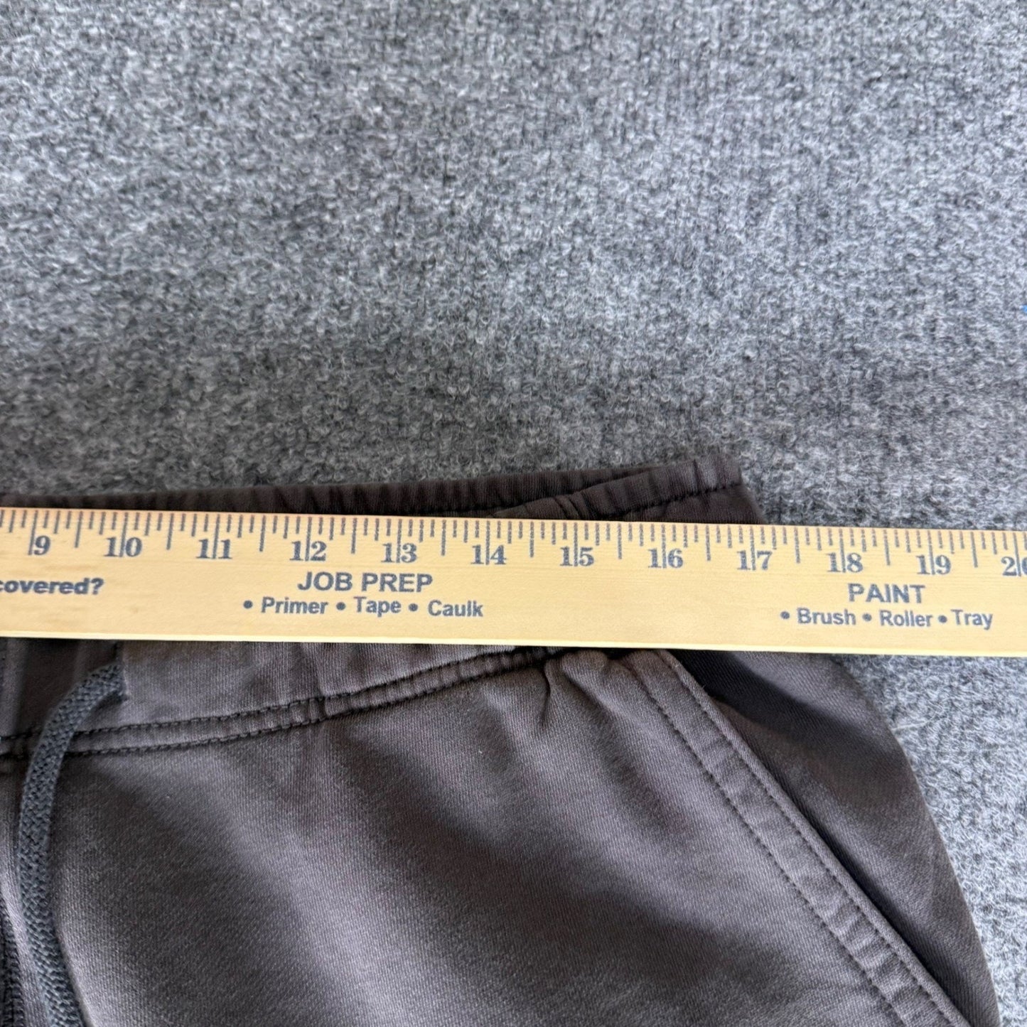 J.Crew Mens Large French Terry Joggers Brown Sweatpants Casual Lounge Comfort