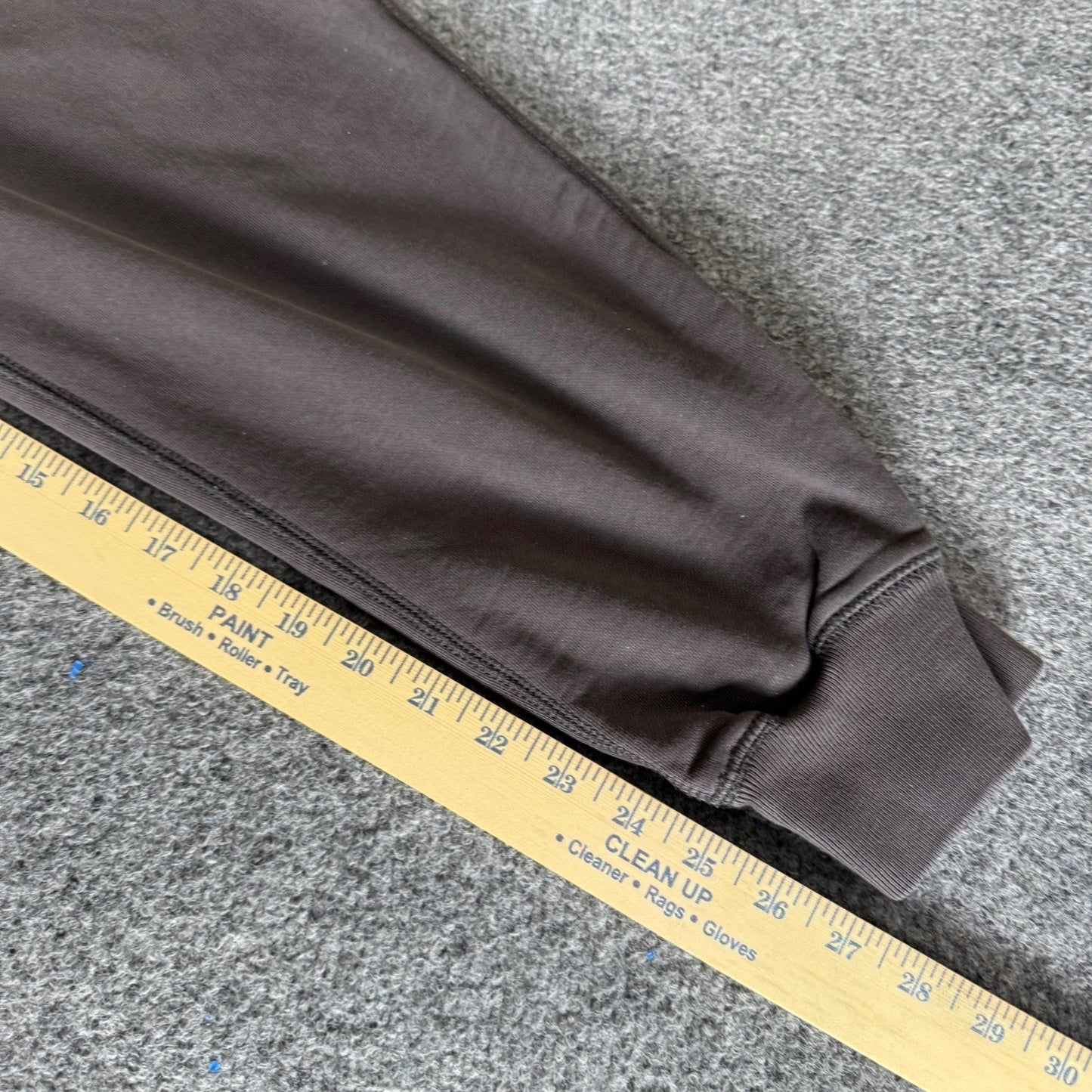 J.Crew Mens Large French Terry Joggers Brown Sweatpants Casual Lounge Comfort