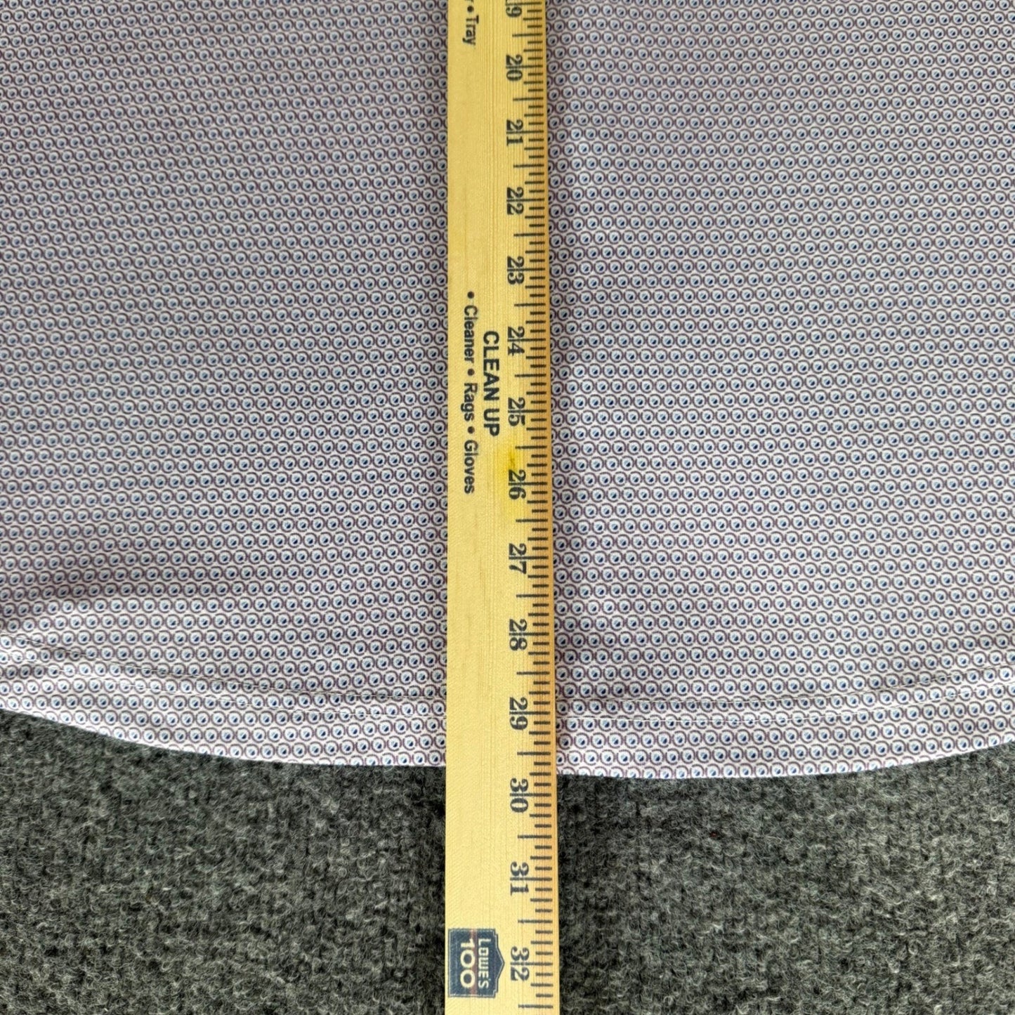 Johnston & Murphy XC4 Shirt Mens XL Short Sleeve Button Up Geometric Performance