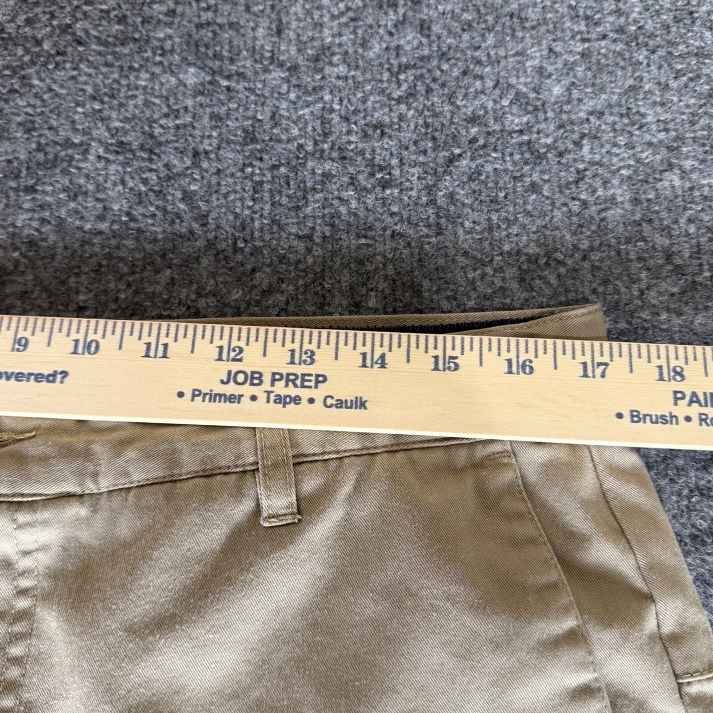 Volcom Chino Pants Mens 34 Beige Straight Leg Casual Skate Grunge Y2K Style