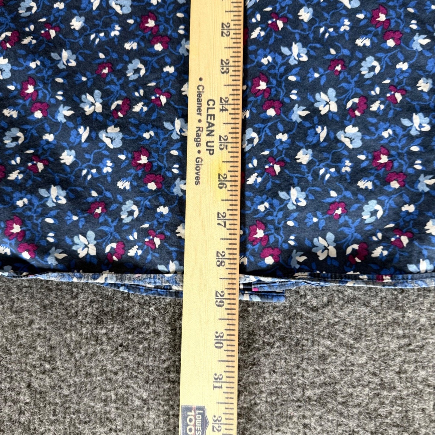 Bonobos Mens Slim Fit Long Sleeve Floral Button Up Shirt Blue Large Casual Dress