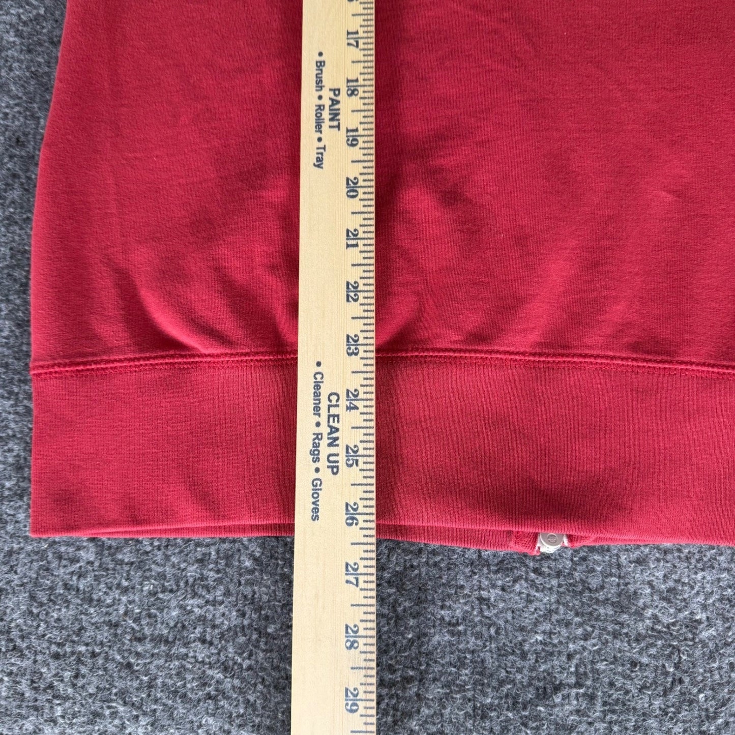 Wisconsin Badgers Jacket Men Large Red Full Zip 47 Brand NCAA College Sweatshirt