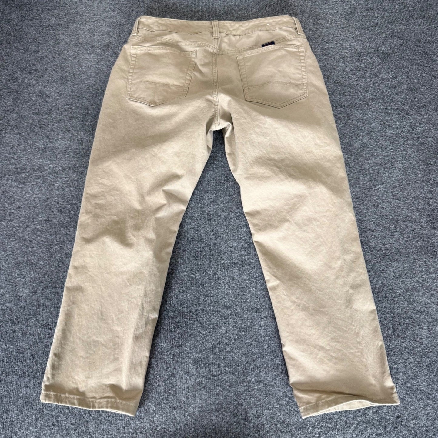UNTUCKit Mens Straight Fit Chino Pant Khaki 32x30 (32x25) Everyday Casual Office