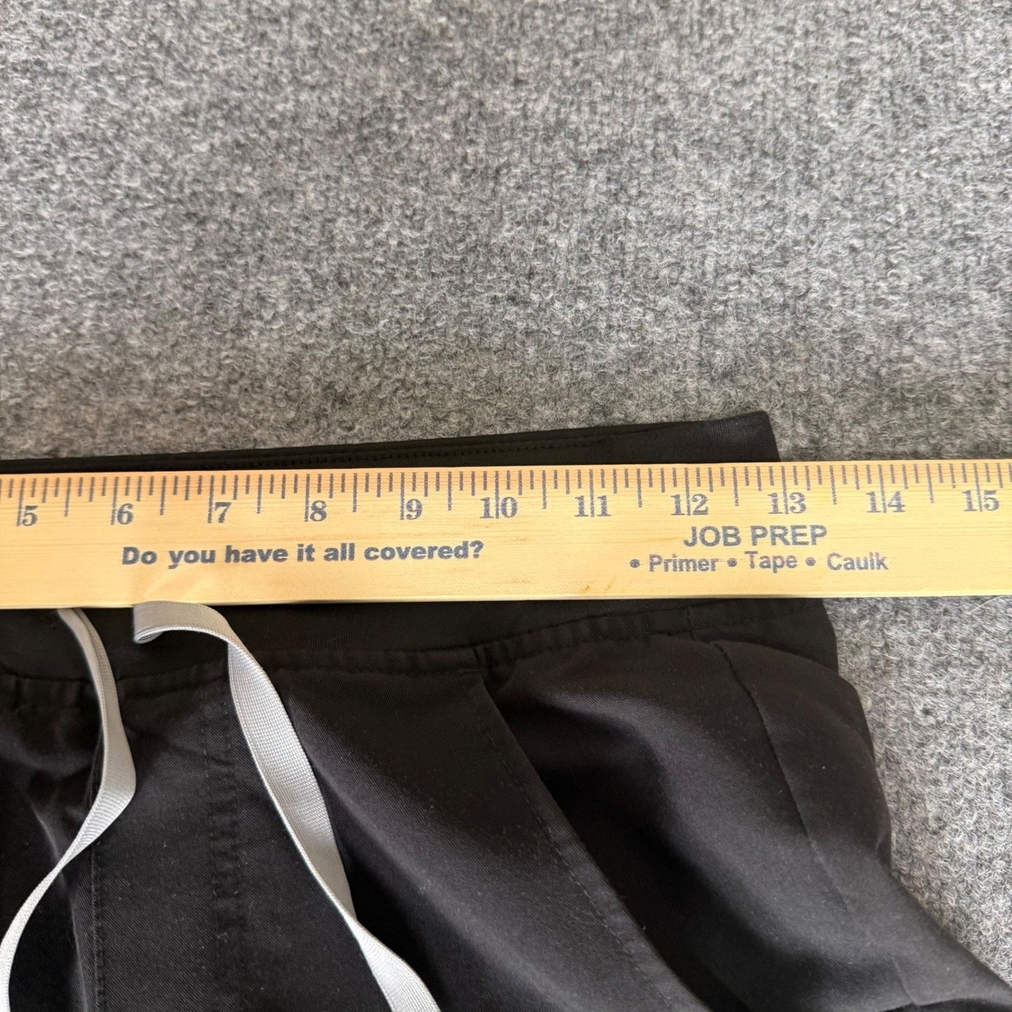 FIGS Zamora Jogger Scrub Pants Black XXS Petite Medical Stretch Uniform Nurse