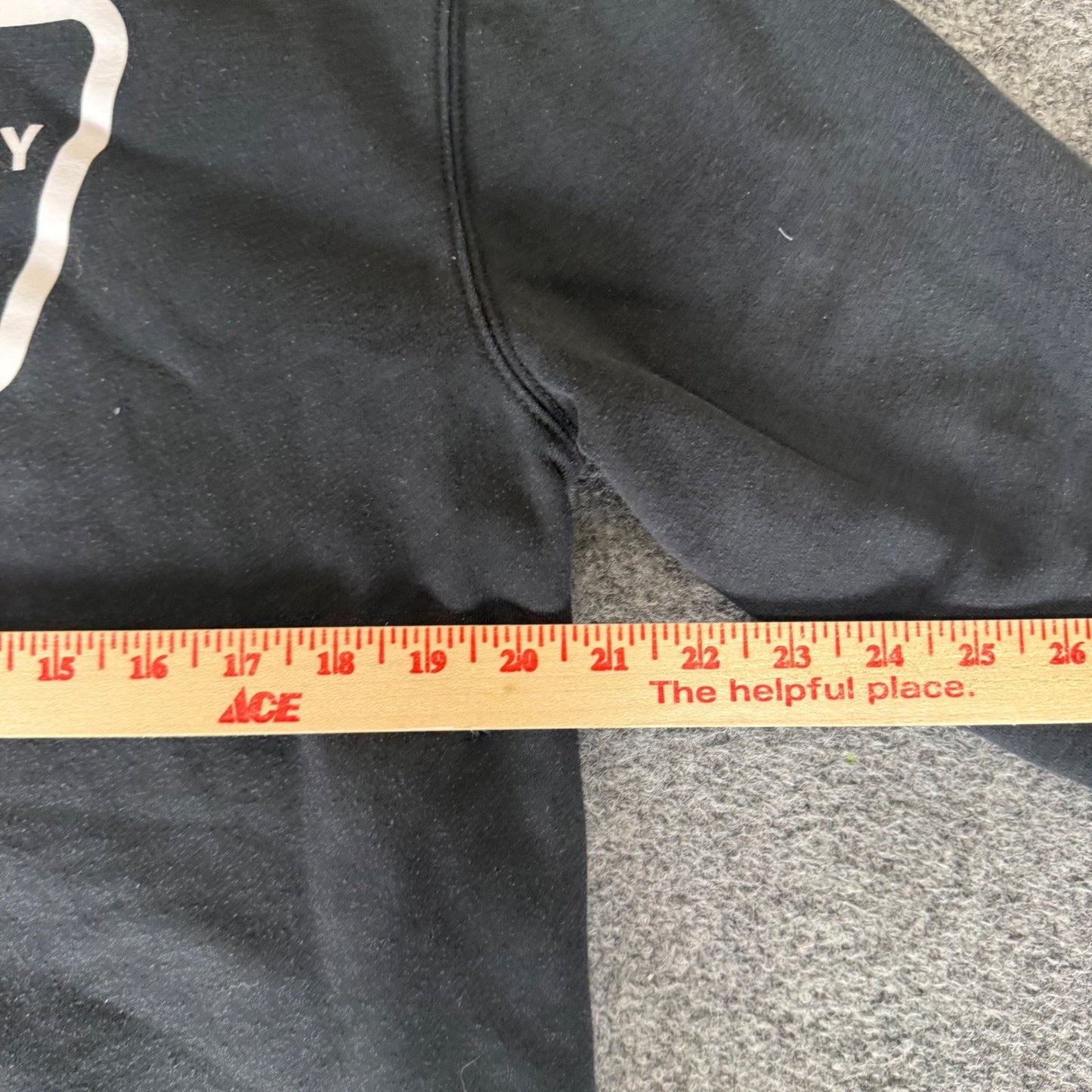 Vans Mens Black Skateboard Logo Graphic Pullover Hoodie Sweatshirt Medium Skate