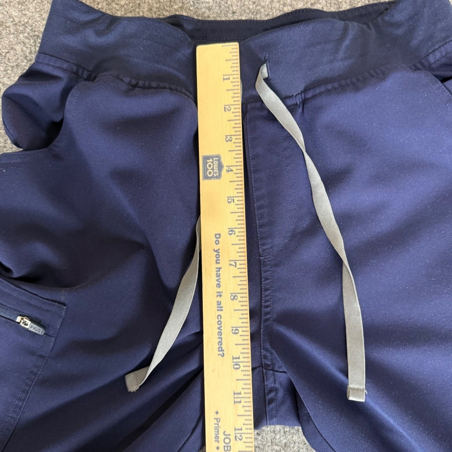 FIGS Yola Scrub Pant Mens Small Tall S/T 29x32 Navy Blue Medical Uniform Nursing