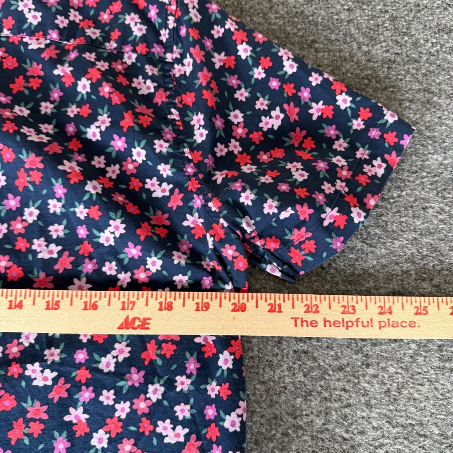 Bonobos Shirt Mens Medium Slim Fit Short Sleeve Button Up Floral Stretch Casual