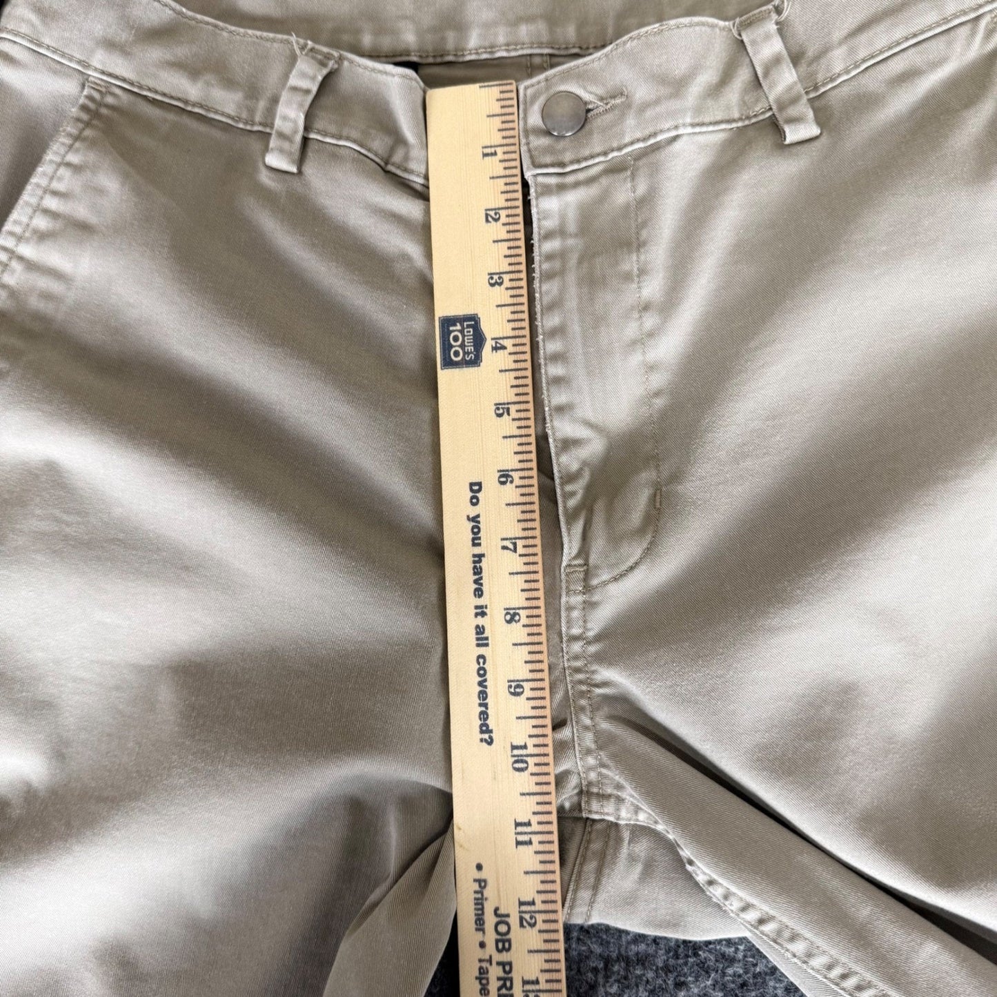 Duluth Trading 40 Grit Mens Pants 36x30 Beige Rugged Workwear Utility Durable