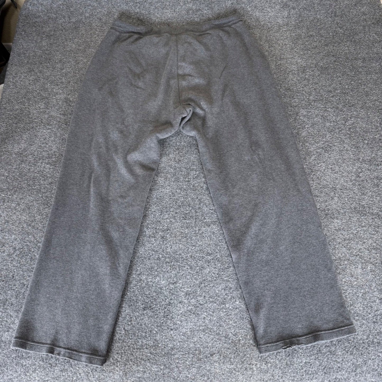 Polo Ralph Lauren Lounge Pants Mens Large Gray Waffle Thermal Sleepwear Comfort