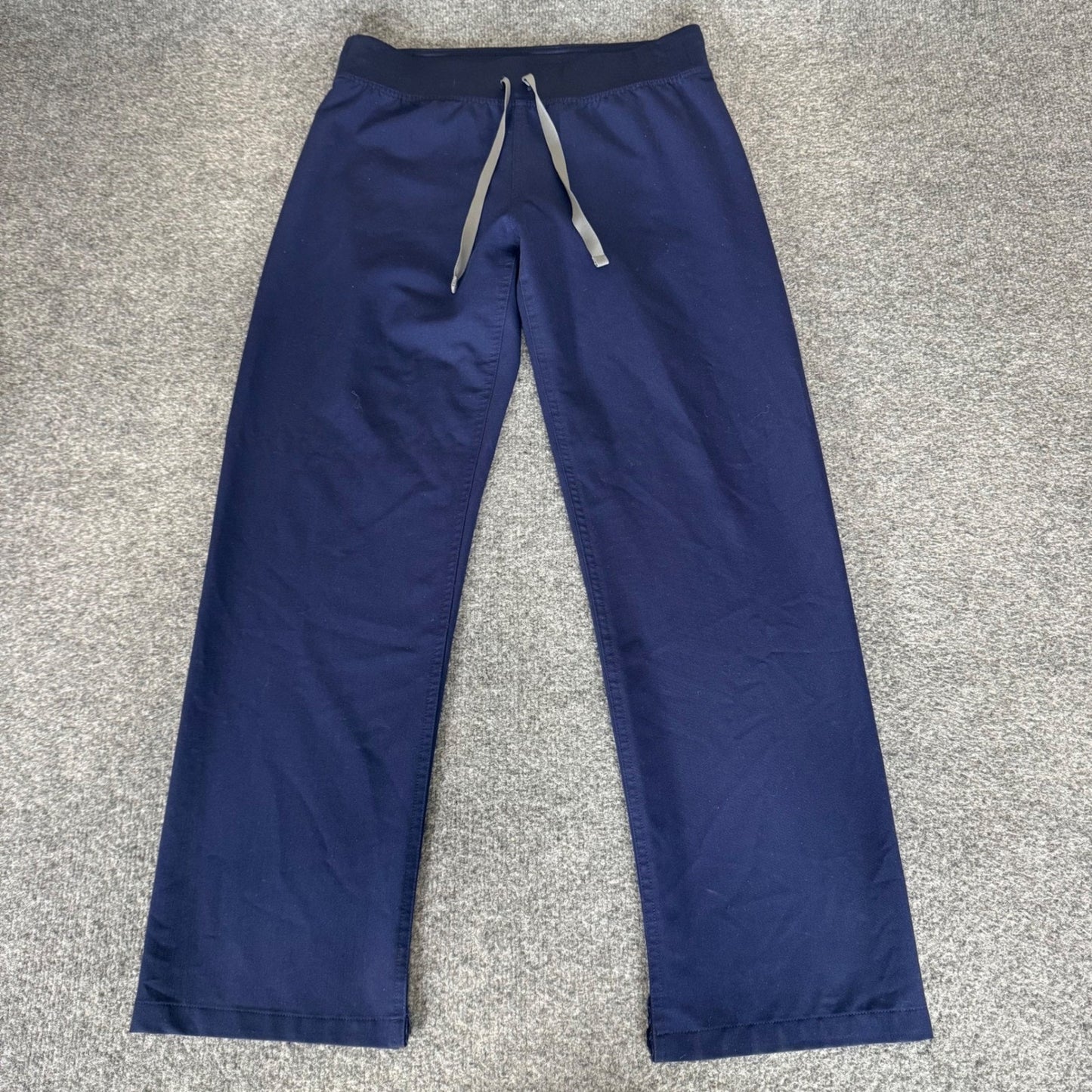 FIGS Livingston Scrub Pant Womens Small Petite Navy Blue Medical Stretch Uniform