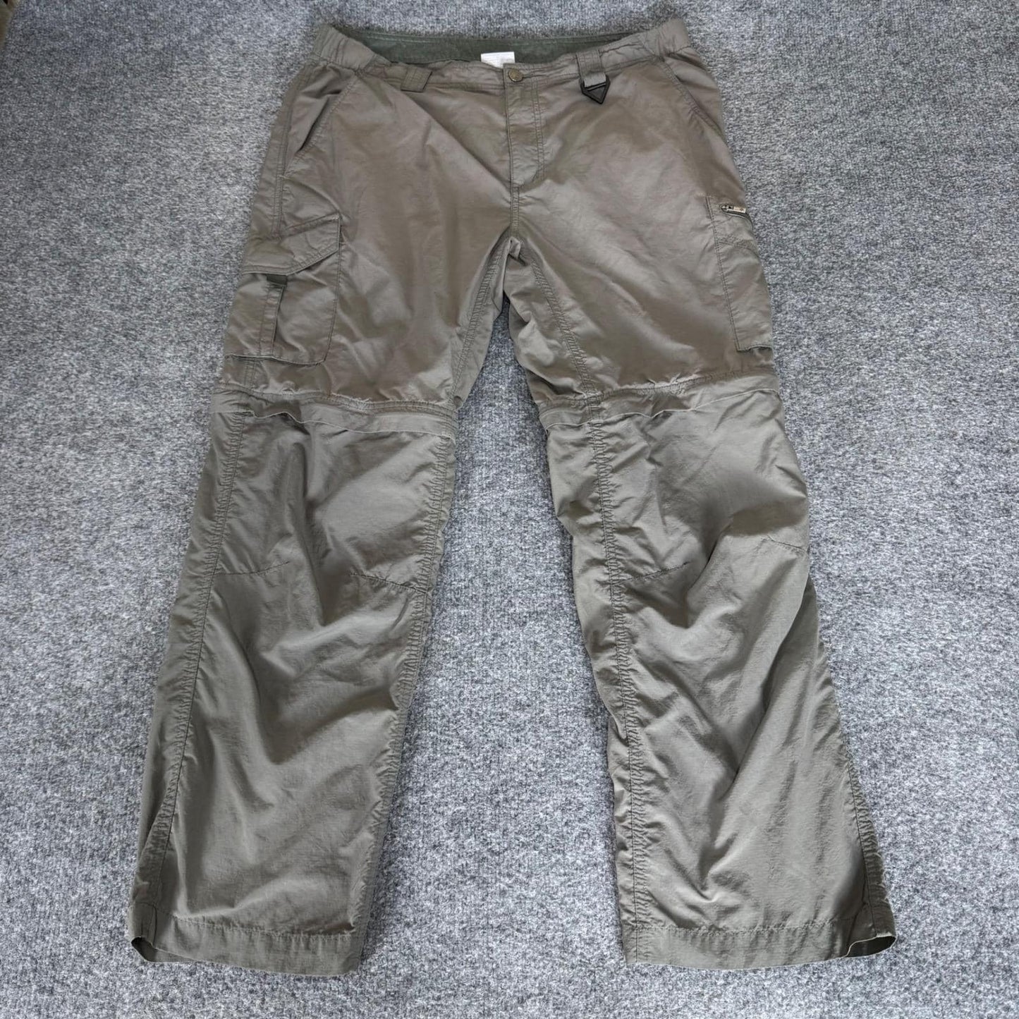 Columbia PFG Convertible Fishing Pants Mens 36x30 Zip Off Cargo Outdoor Trail