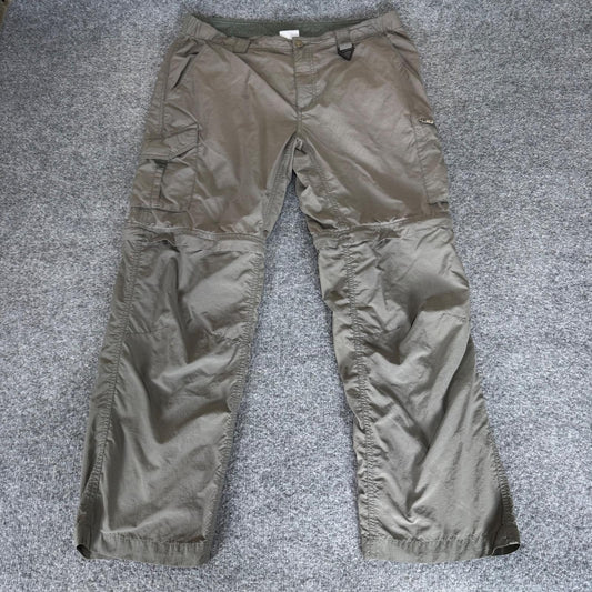 Columbia PFG Convertible Fishing Pants Mens 36x30 Zip Off Cargo Outdoor Trail