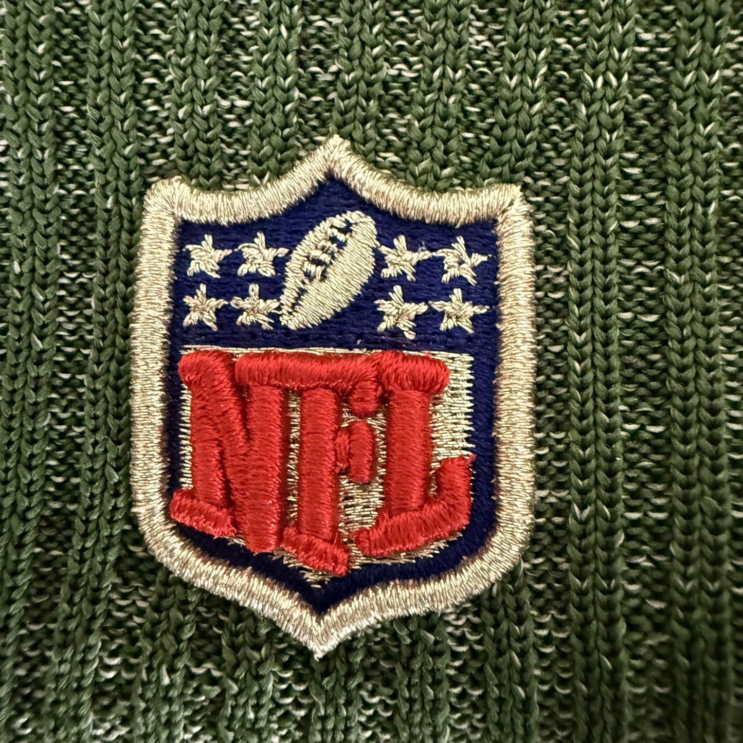 New Era Green Bay Packers NFL Knit Beanie Green Striped Fleece Lined Hat