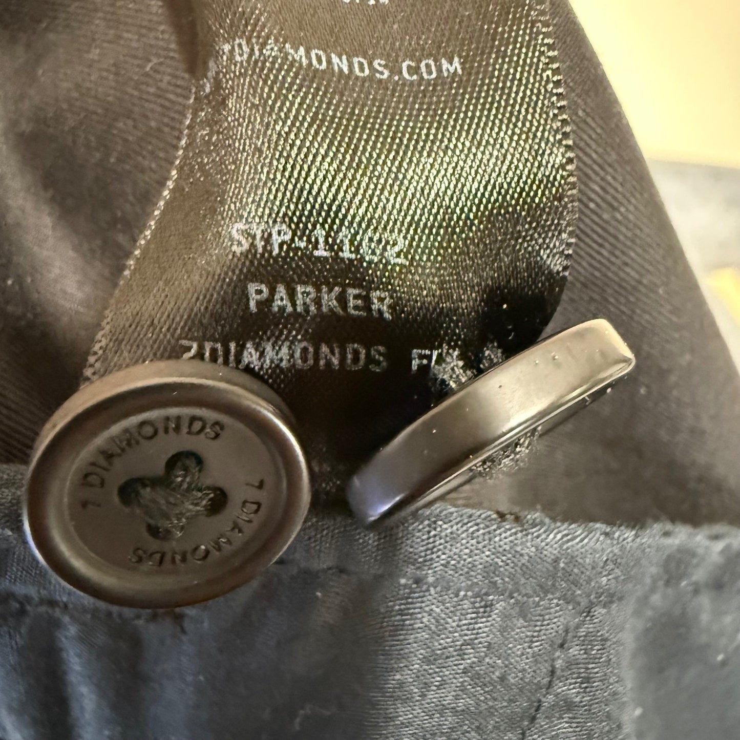 7 Diamonds Parker Pants Mens 33x32 (34x31) Black Stretch Casual Performance Golf