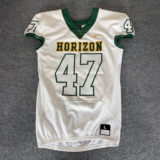 Nike Horizon Huskies Football Jersey White Mens Large High School Scottsdale AZ